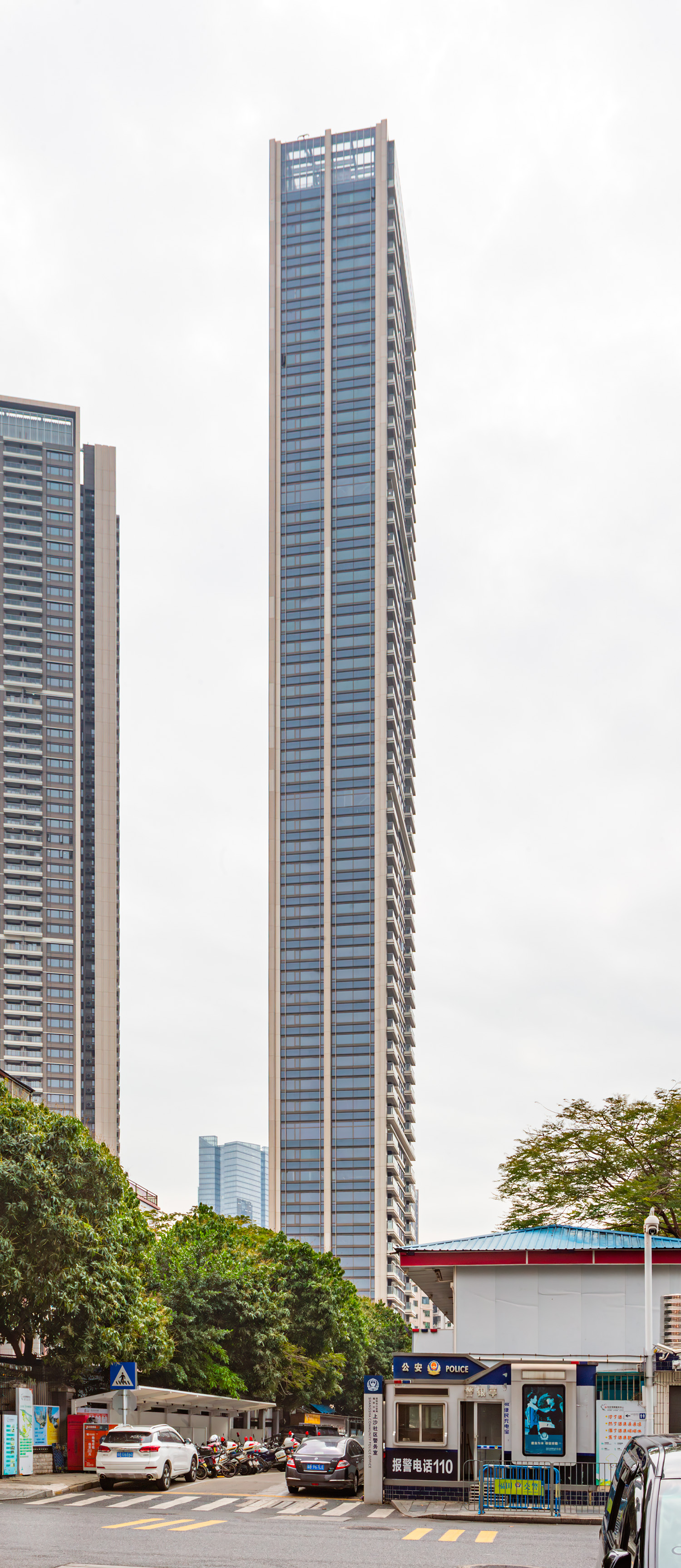 C Future City Phase II Tower 1, Shenzhen - View from the west. © Mathias Beinling