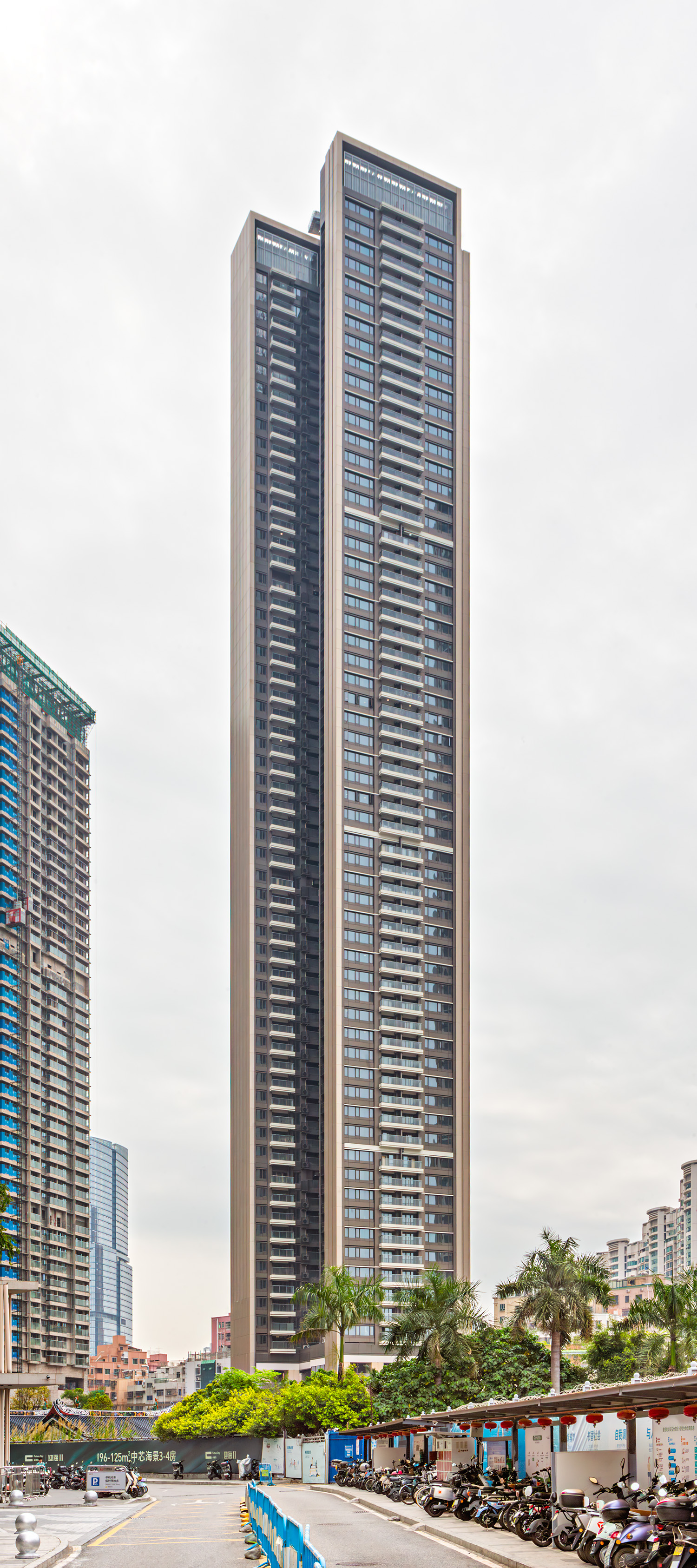 C Future City Phase II Tower 2, Shenzhen - View from the northwest. © Mathias Beinling