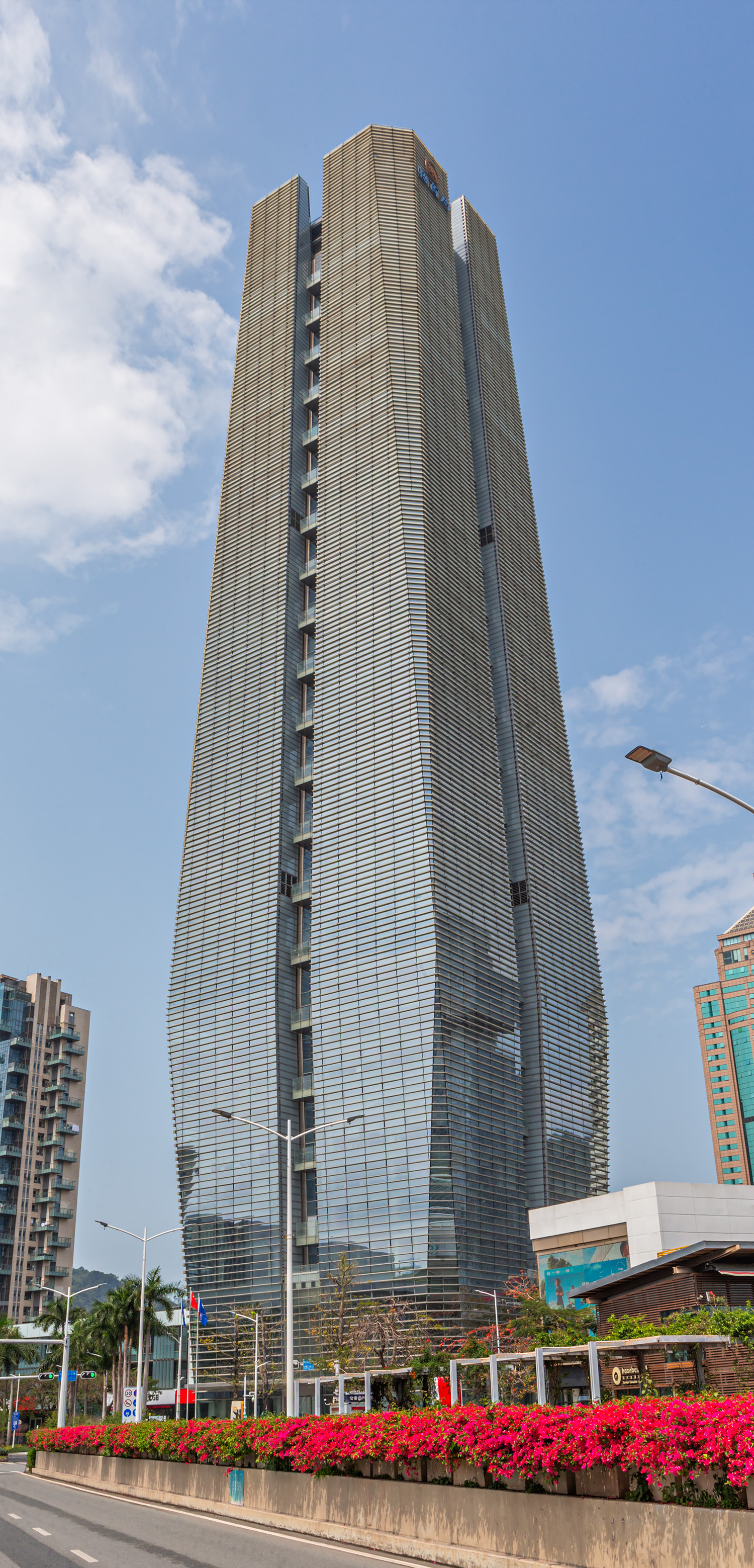 China Merchants Tower - View from the northeast