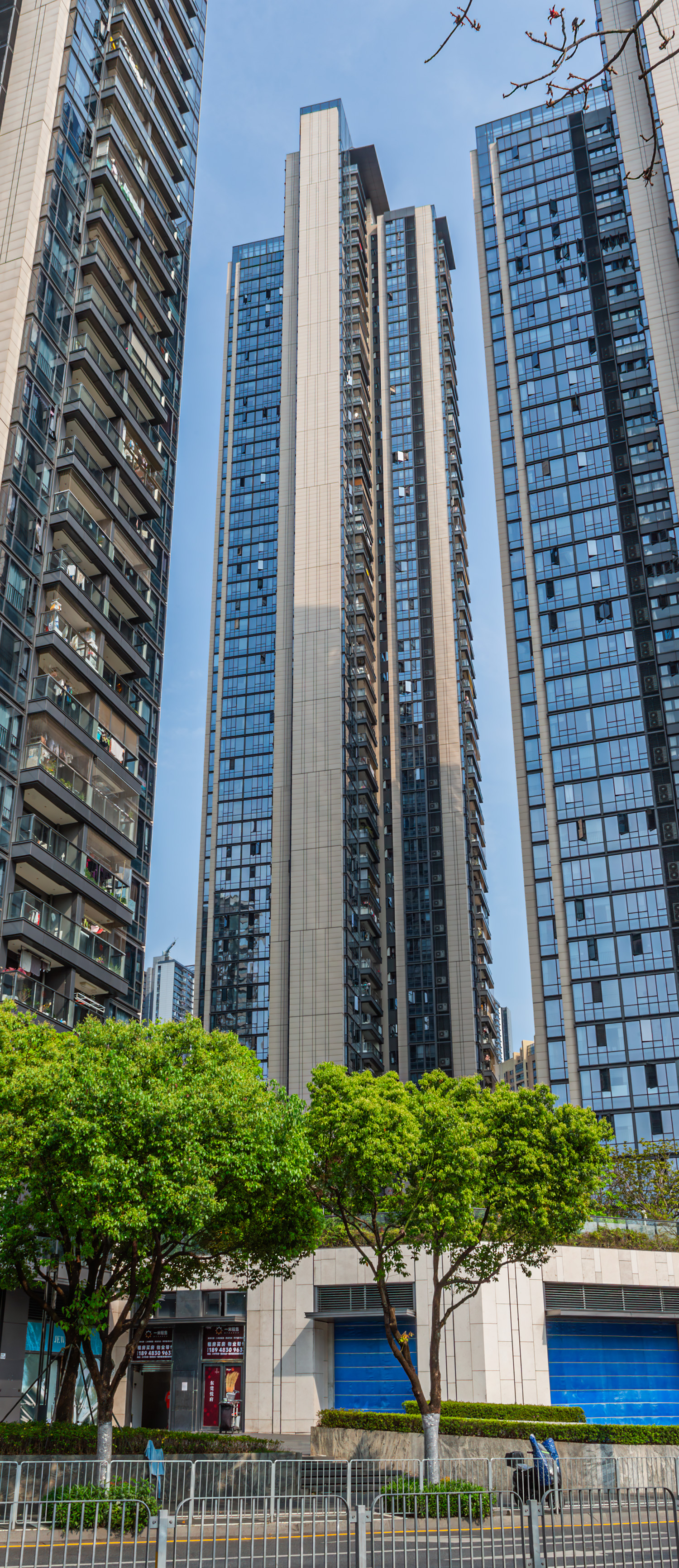 China Resources City Renfu Phase III Tower 5 - View from the west