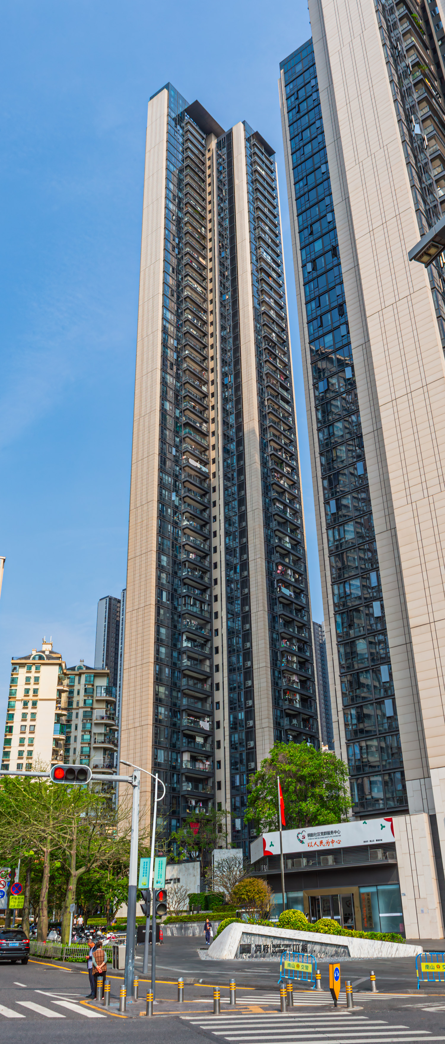 China Resources City Renfu Phase III Tower 6 - View from the west