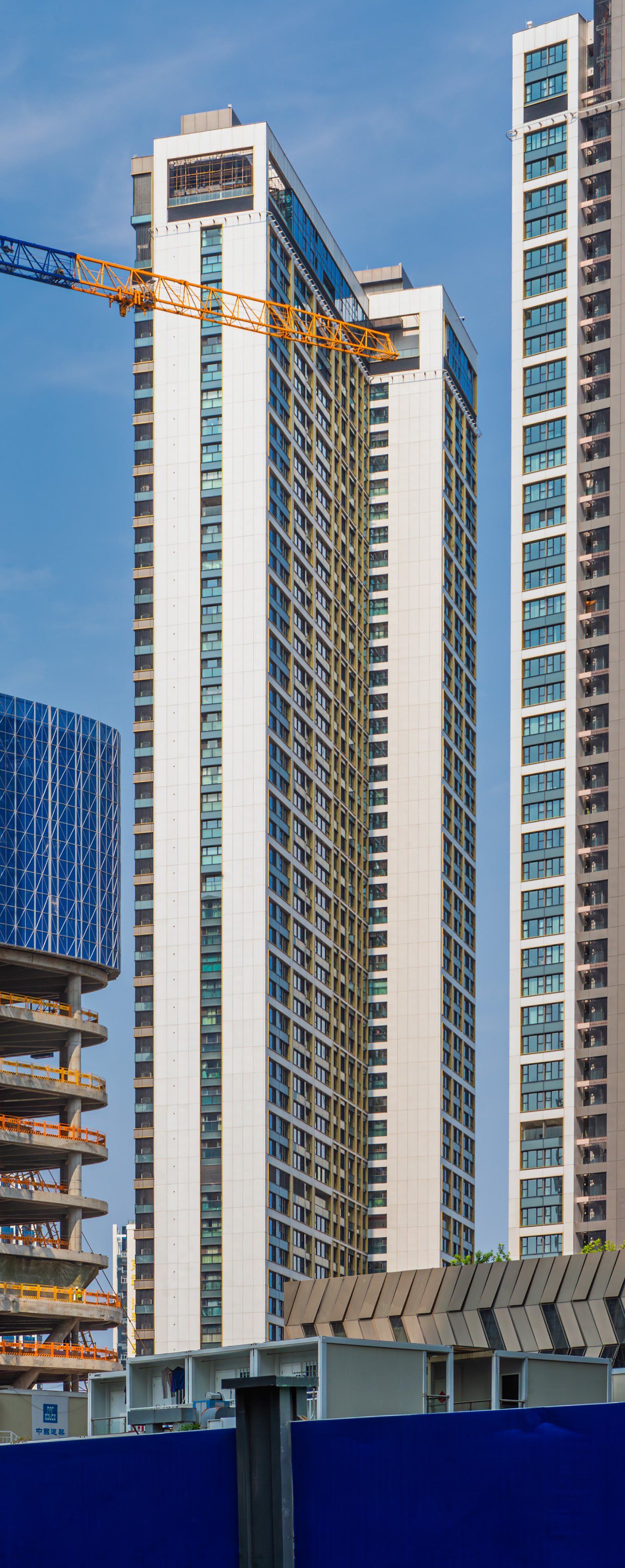 China Resources Shenzhen Bay Yuefu Phase 1 Tower 1 - View from the southwest