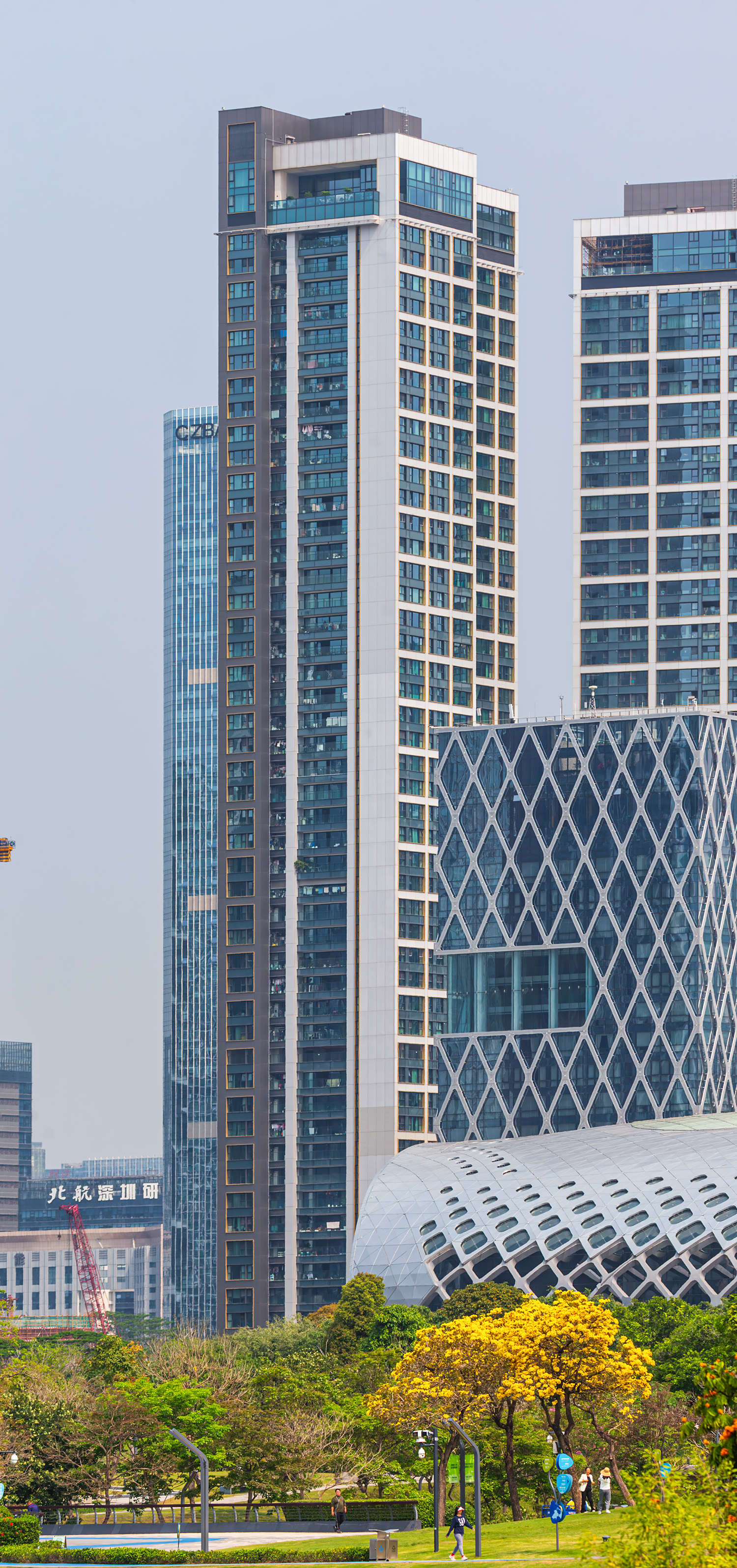 China Resources Shenzhen Bay Yuefu Phase 1 Tower 2 - View from the southeast