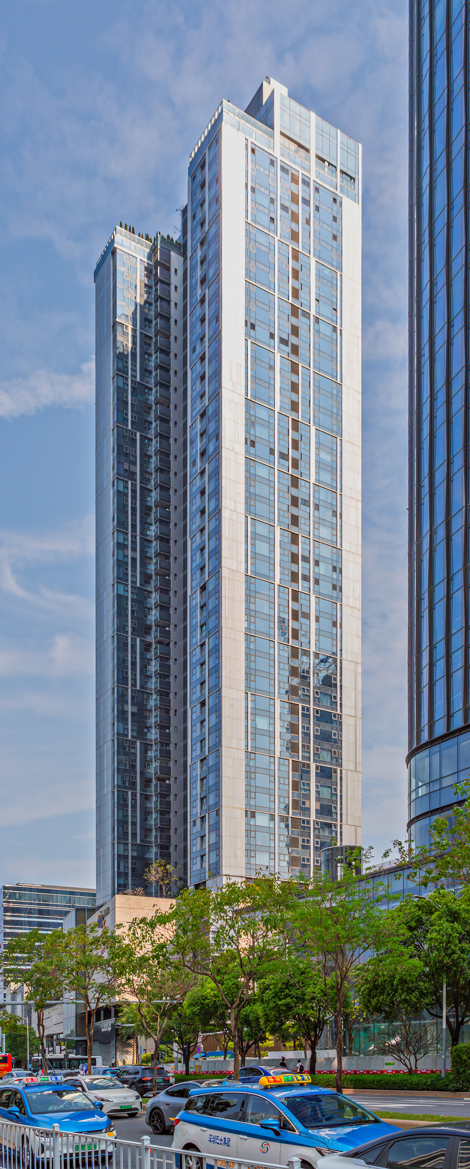 China Resources Shenzhen Bay Yuefu Phase 2 Tower 1 - View from the northwest