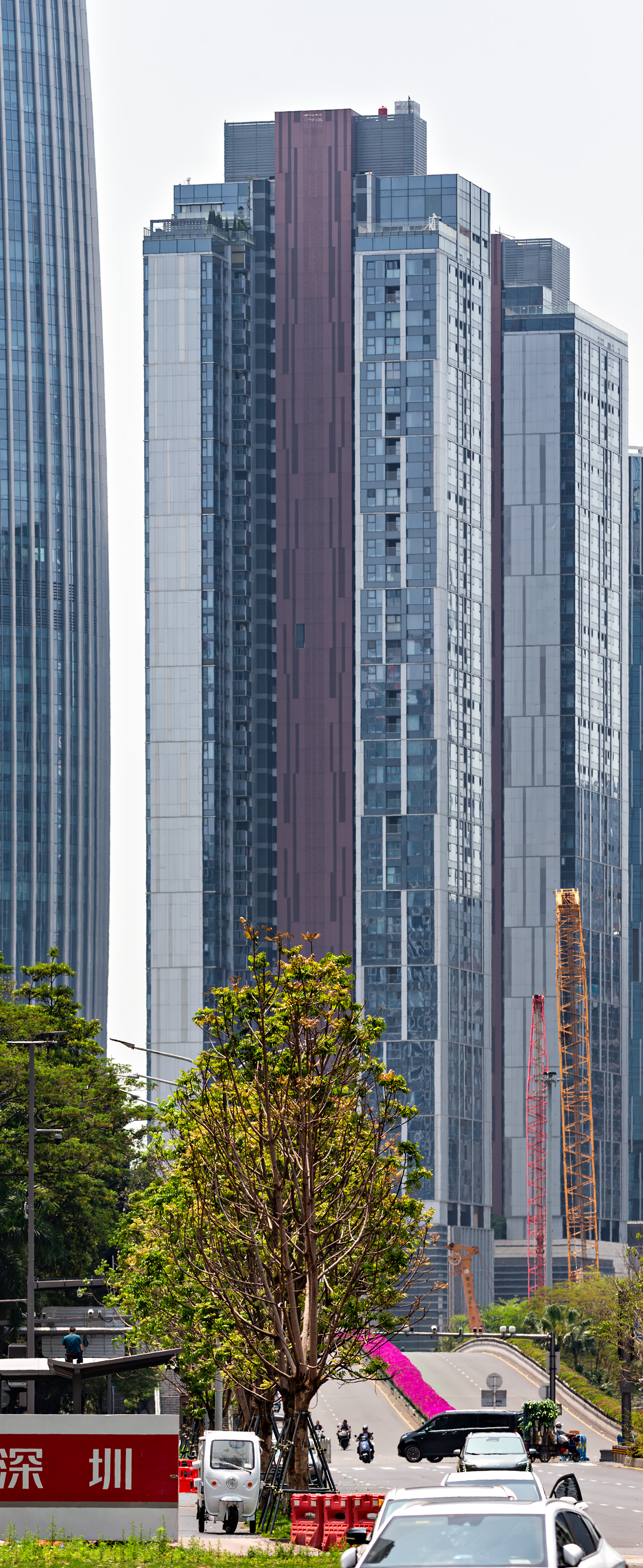 China Resources Shenzhen Bay Yuefu Phase 2 Tower 1 - View from the north