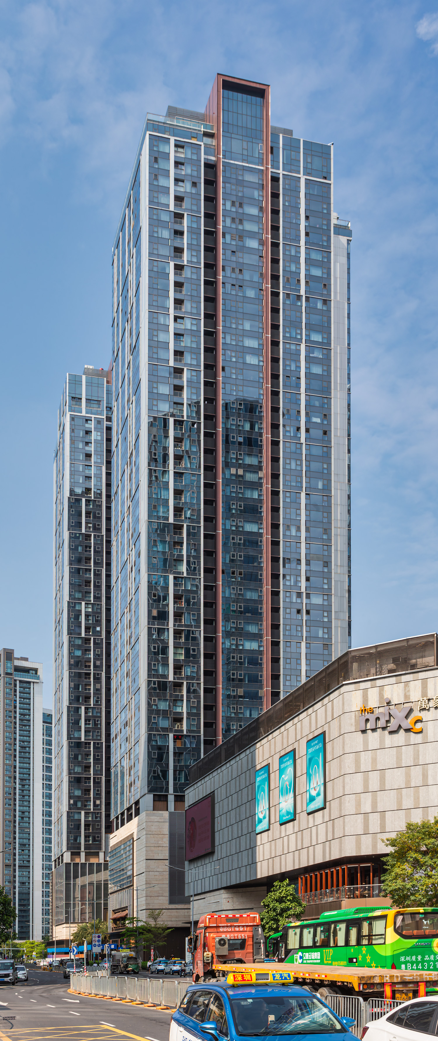 China Resources Shenzhen Bay Yuefu Phase 2 Tower 2 - View from the south