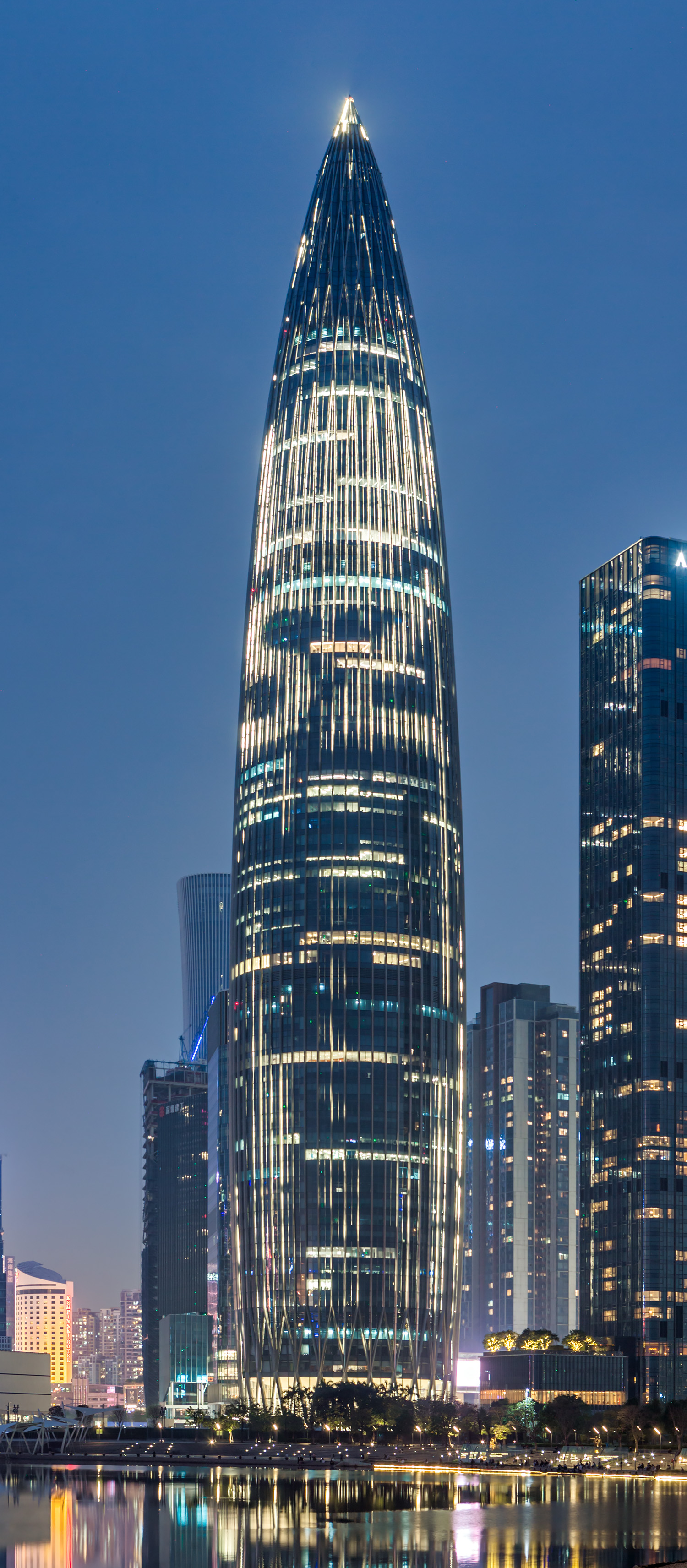 China Resources Tower - View from the southeast