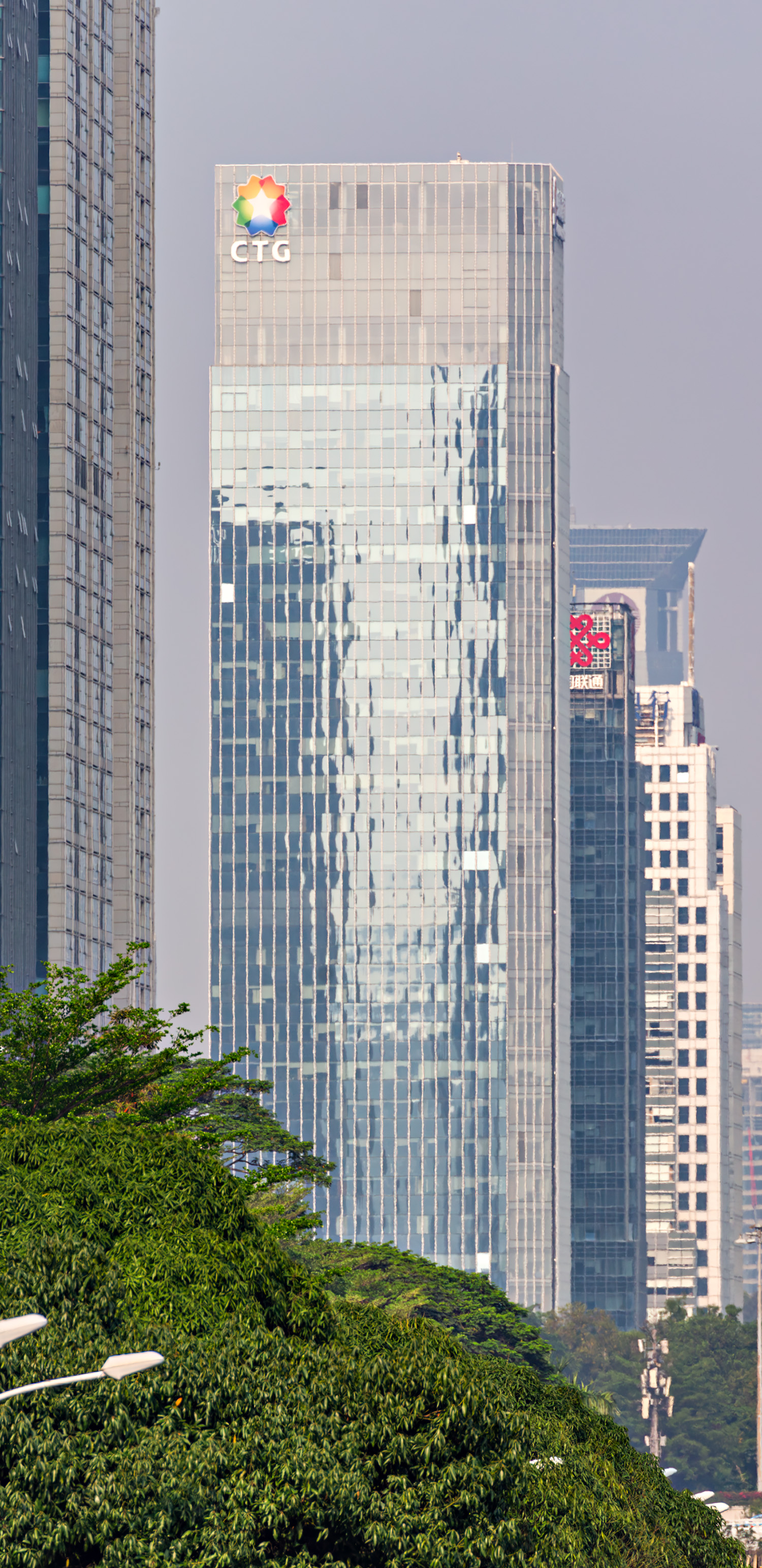 China Travel Tower, Shenzhen - View from the east. © Mathias Beinling