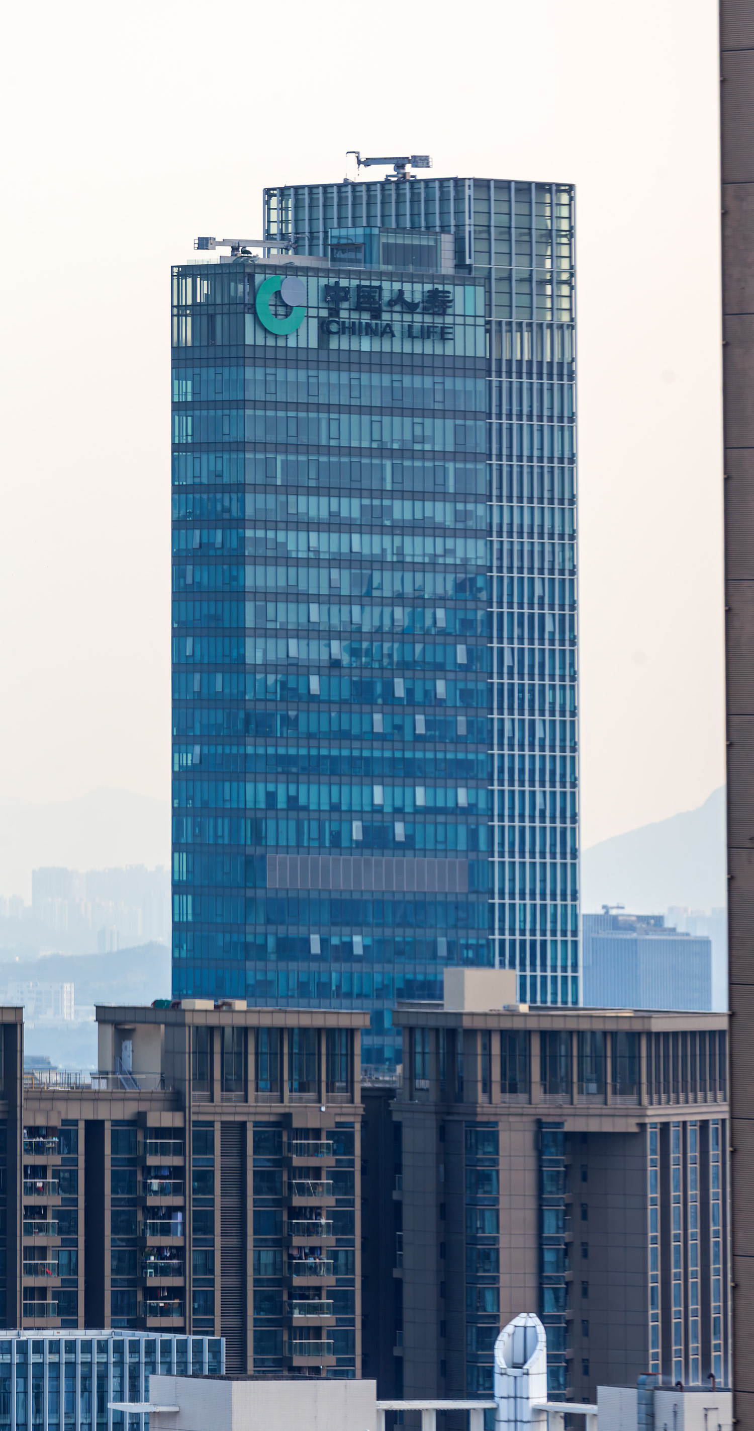 Coastal Center, Shenzhen - View from Huaqiang Plaza Hotel. © Mathias Beinling
