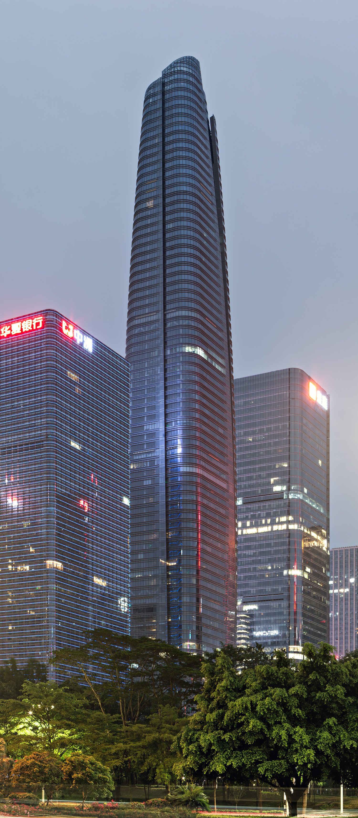 Dabaihui Plaza, Shenzhen - View from the northwest. © Mathias Beinling