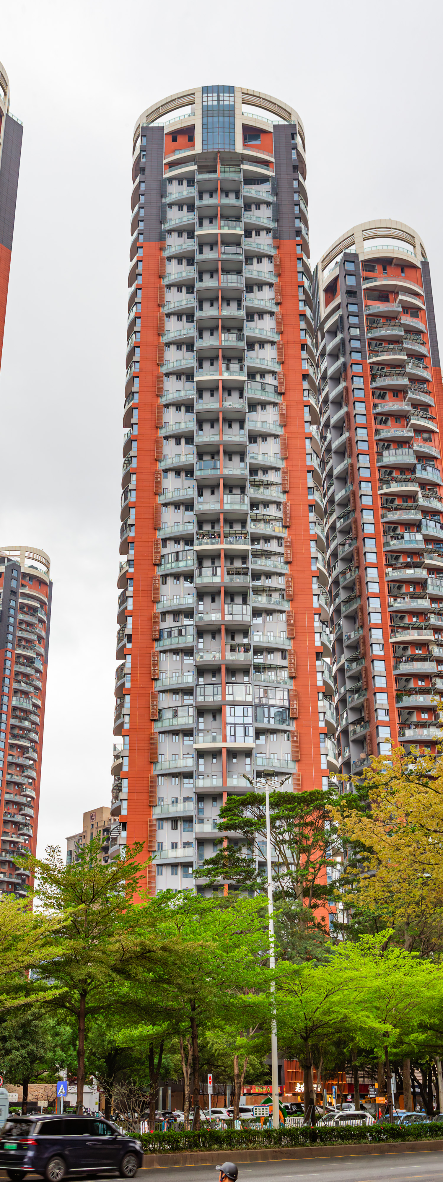 Dehong World Tower C, Shenzhen - View from the northwest. © Mathias Beinling