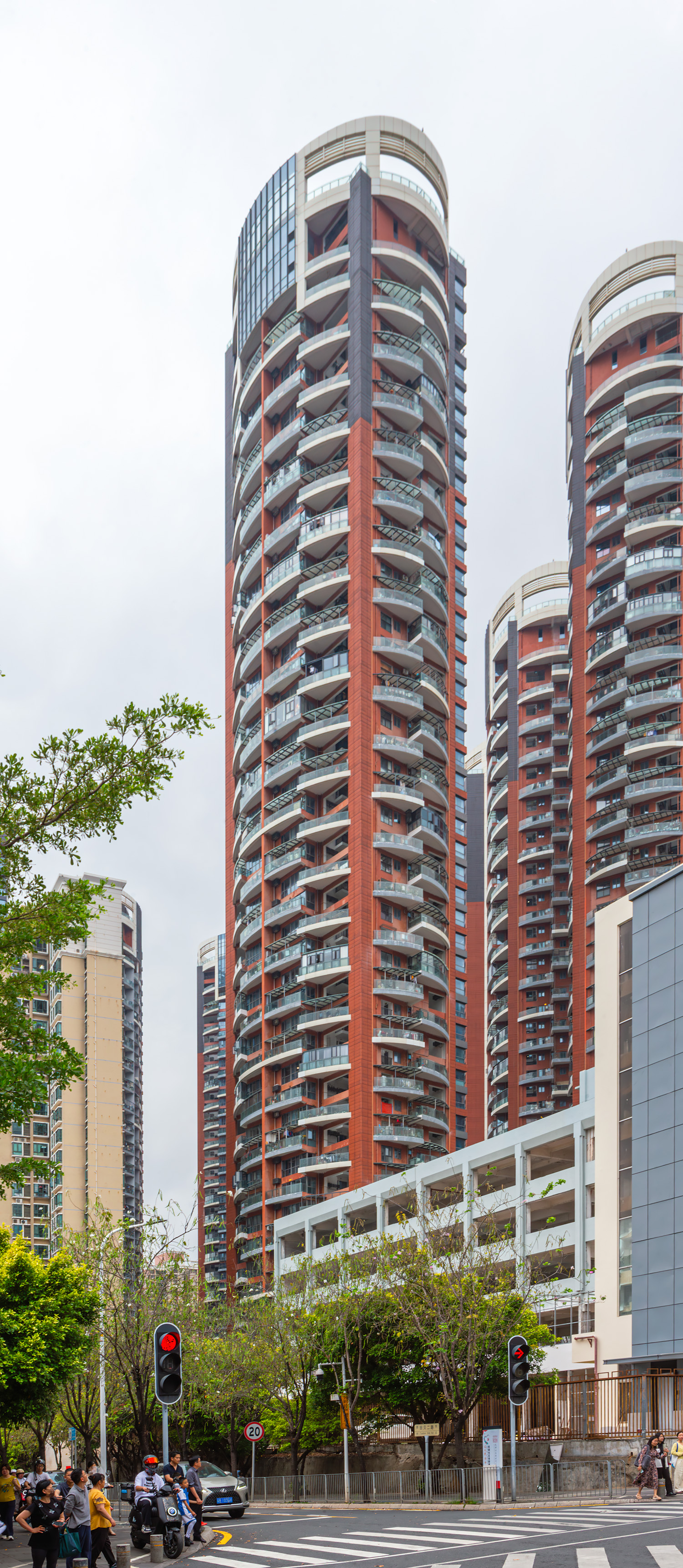 Dehong World Tower H - View from the southeast