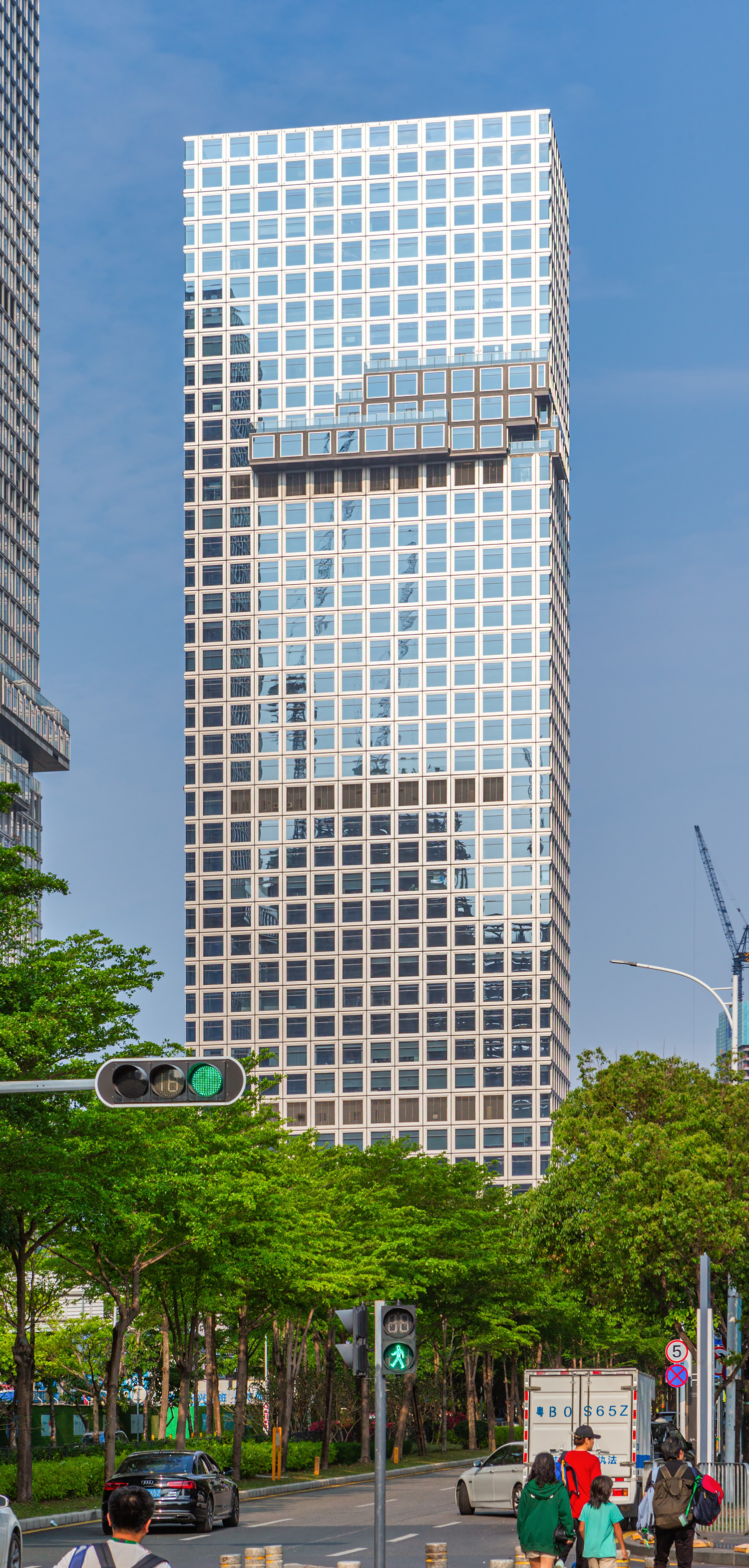 Digital China Headquarters Tower 2 - View from the west