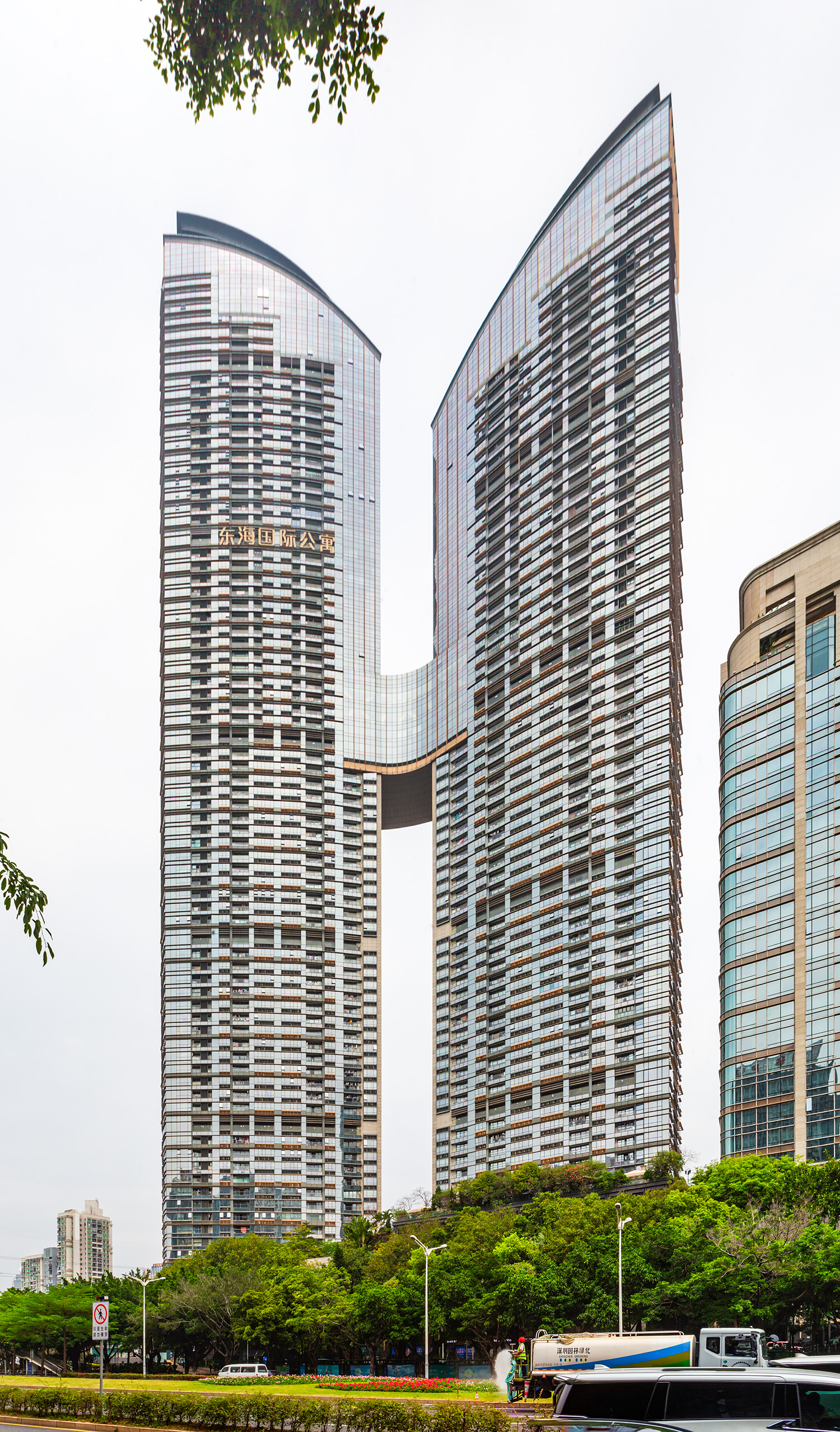East Pacific Center Tower A, Shenzhen - View from the southeast. © Mathias Beinling