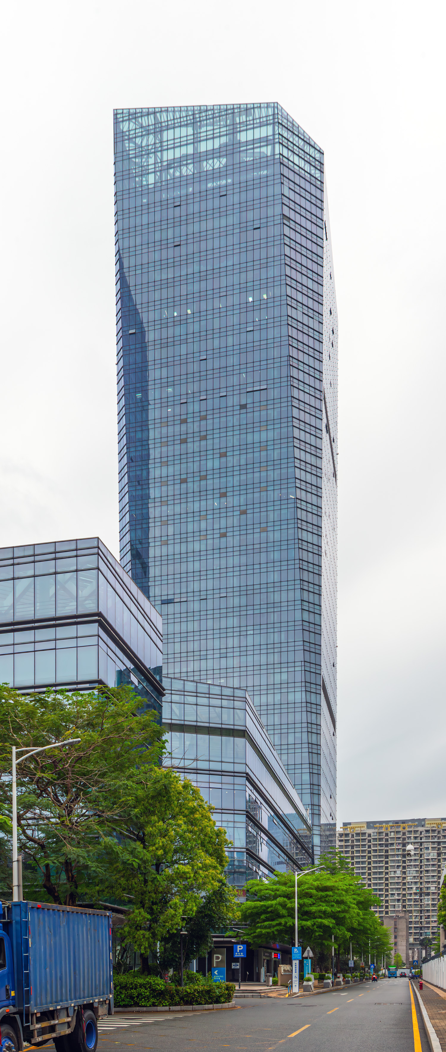 Futian Technology Plaza Tower 2 - View from the east