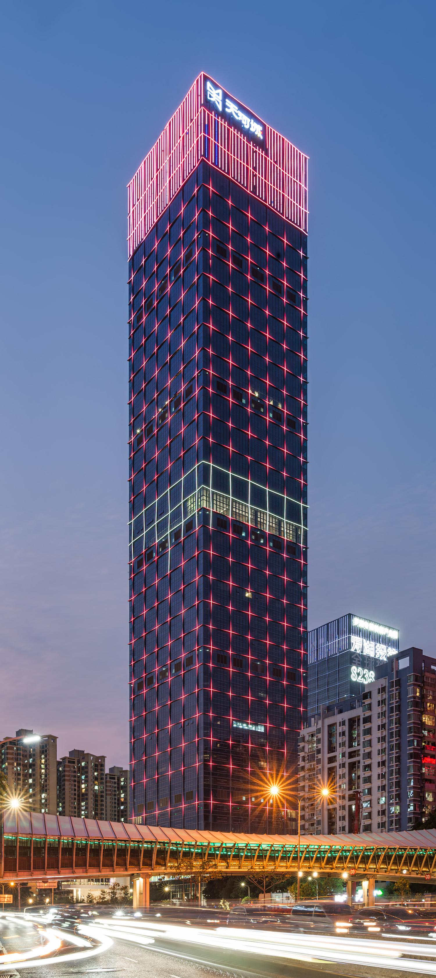 Guangdong Landmark Building - View from the southeast