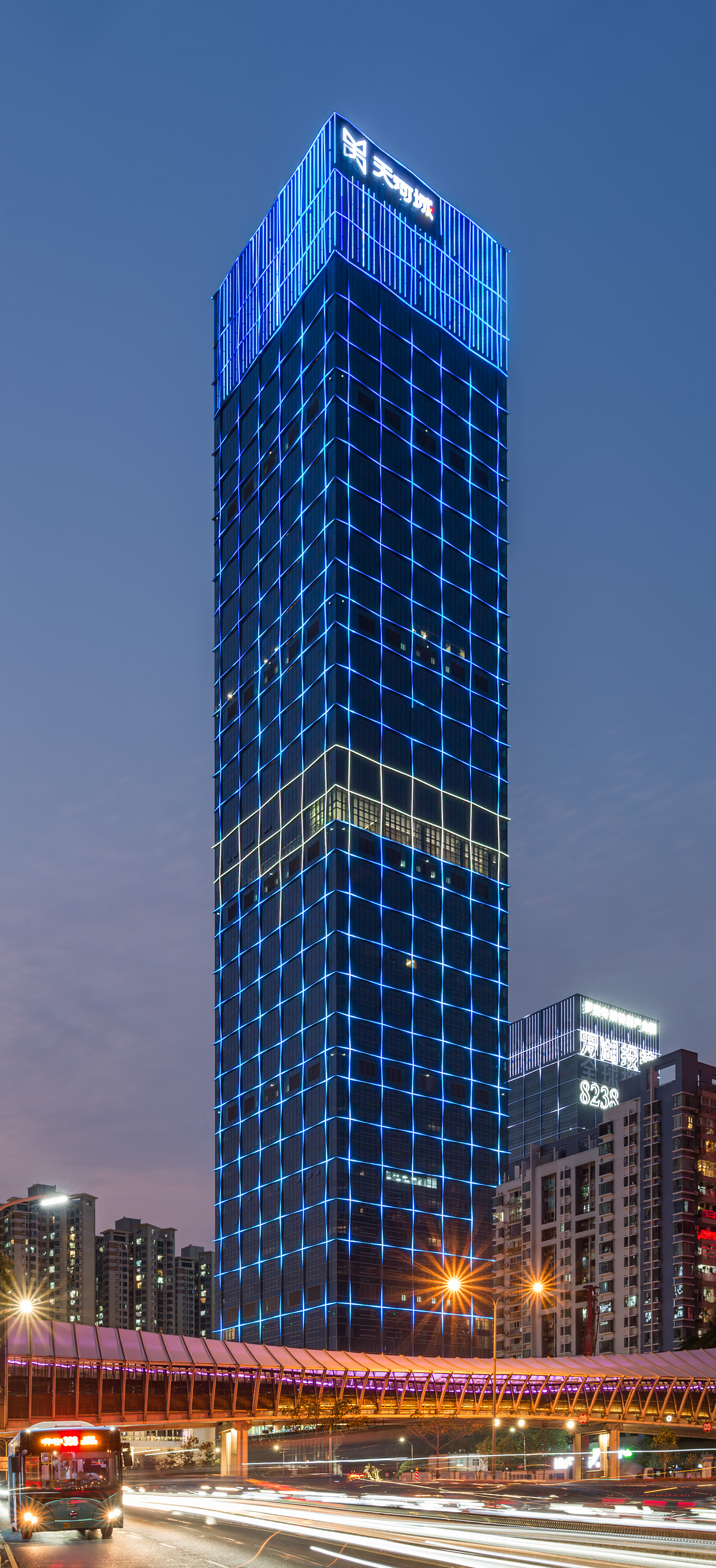 Guangdong Landmark Building - View from the southeast