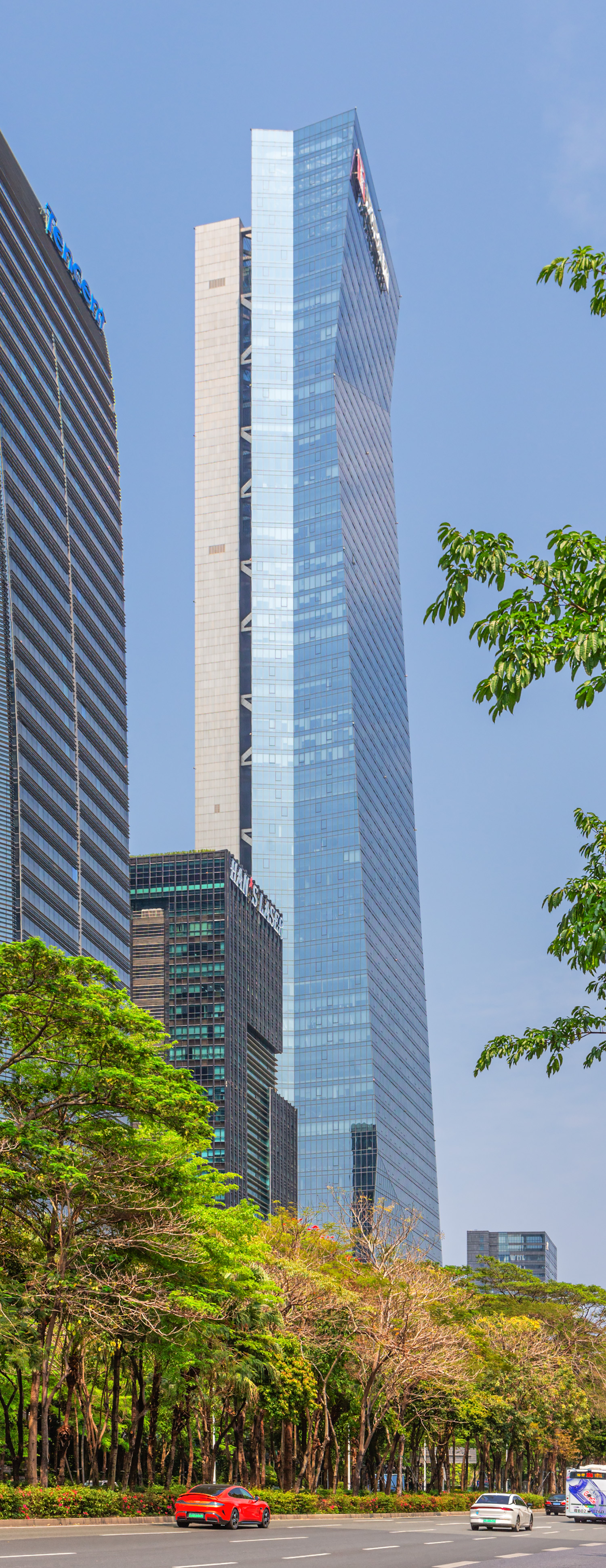 Hanking Center - View from the west