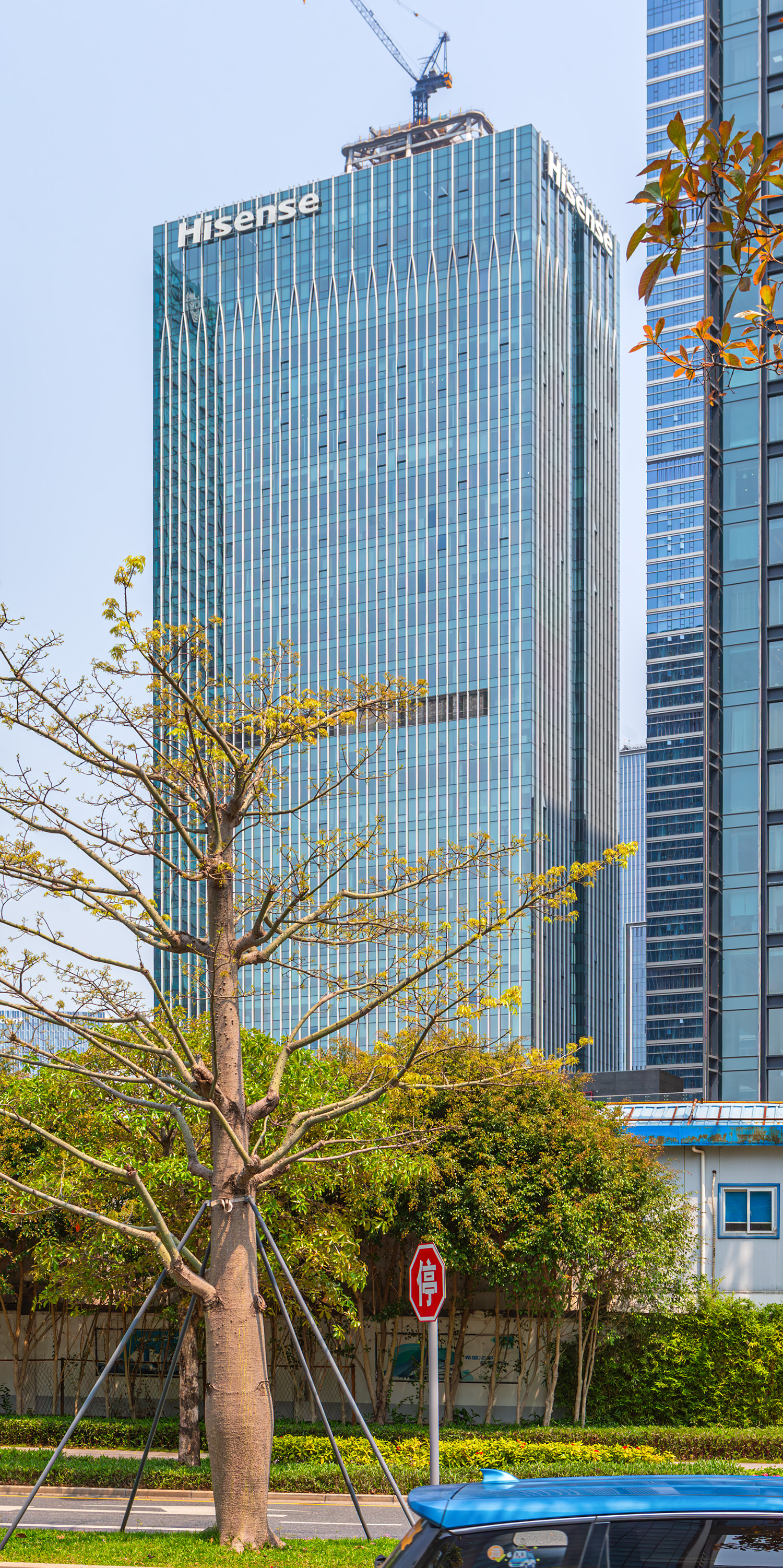 Hisense Southern China Building - View from the southeast