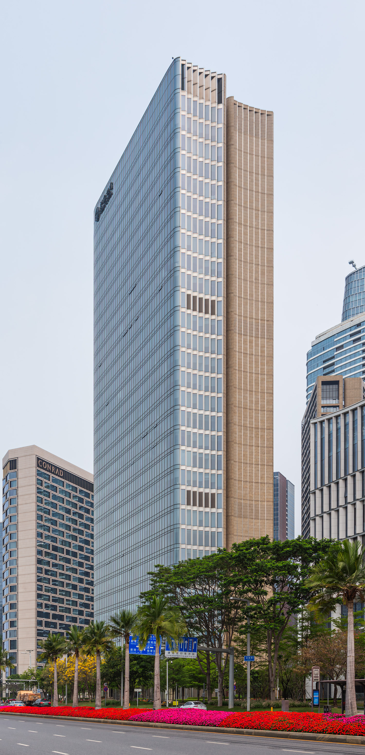 Hony Center Headquarters, Shenzhen - View from the southeast. © Mathias Beinling