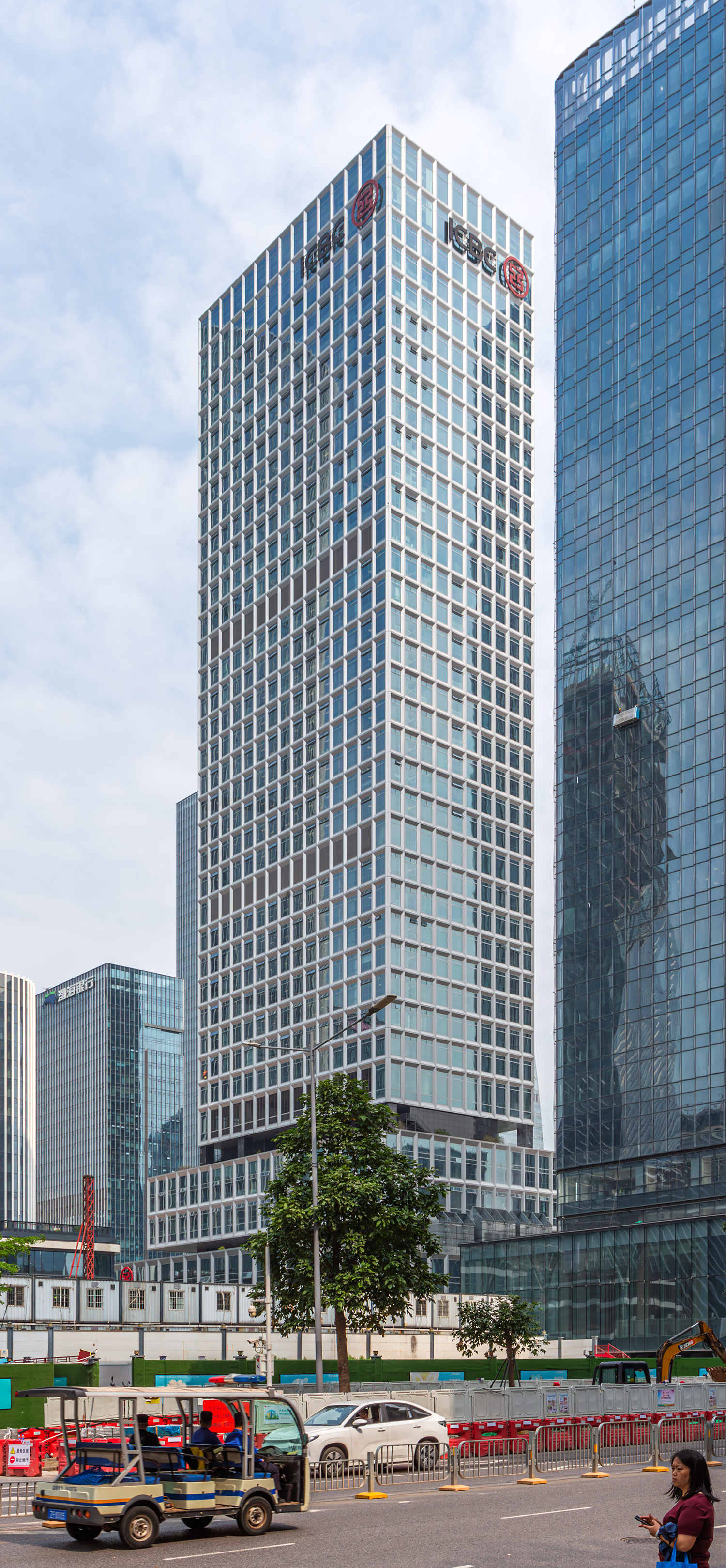 Houhai Industrial and Commercial Bank Building - View from the southeast