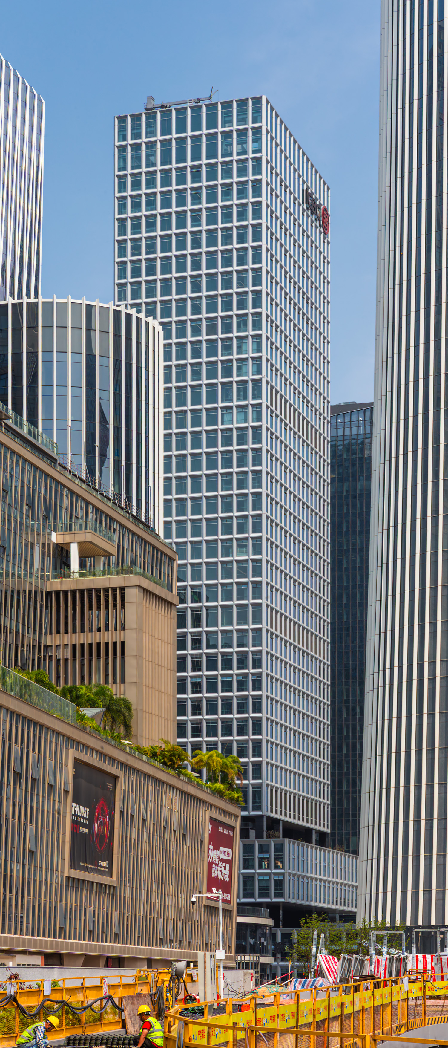 Houhai Industrial and Commercial Bank Building - View from the west