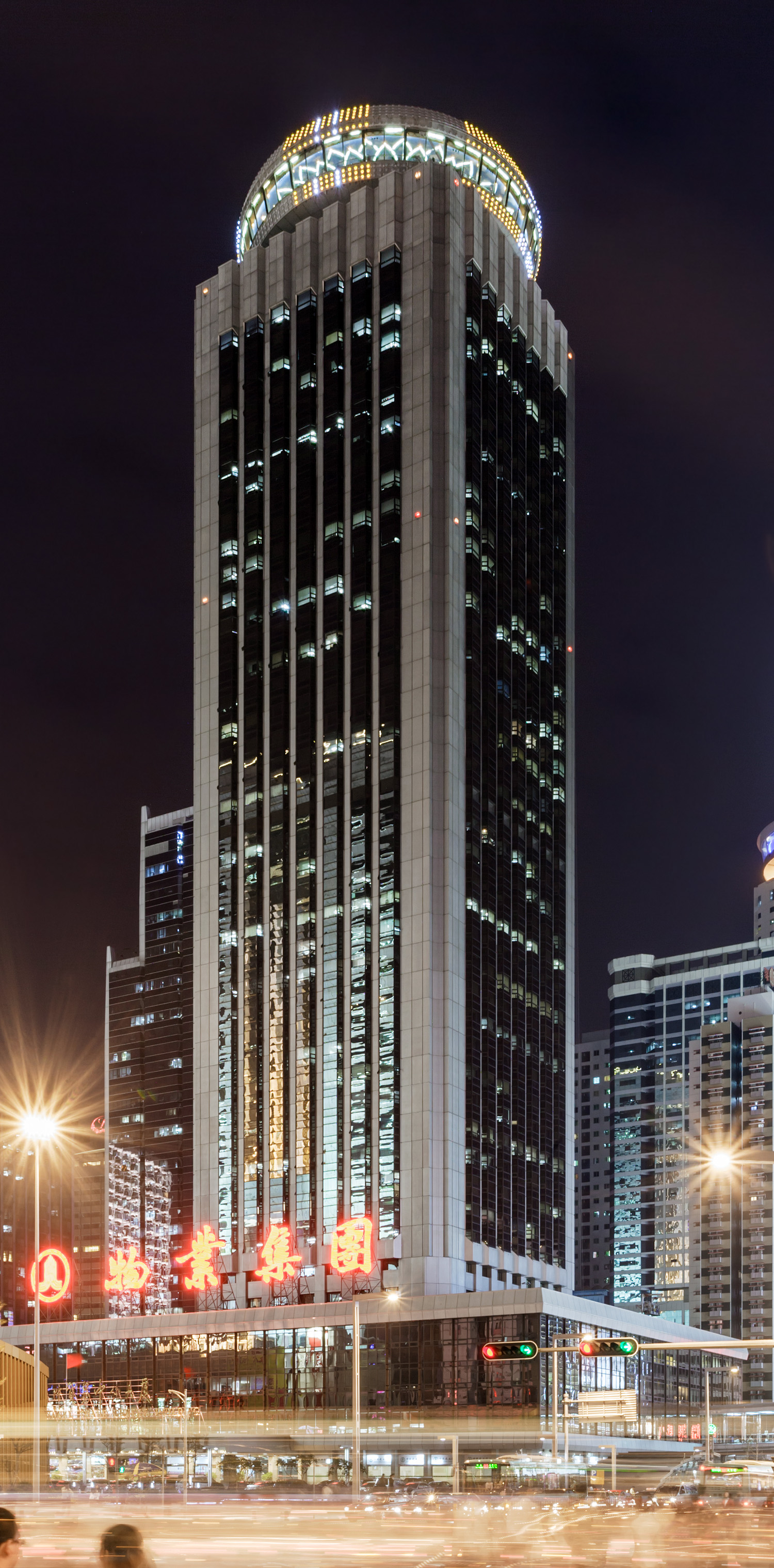 International Foreign Trade Center, Shenzhen - View from the southwest. © Mathias Beinling