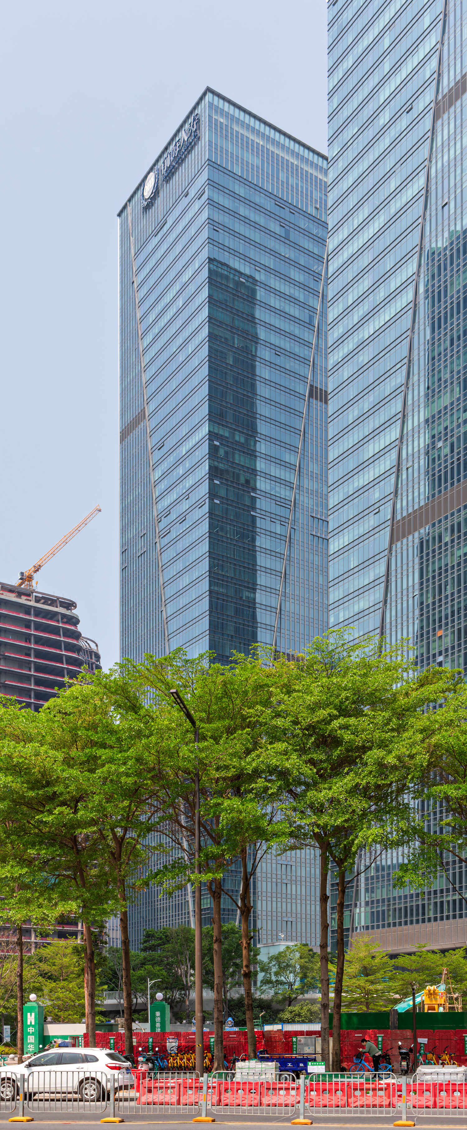 Jinlitong Financial Center Tower 1 - View from the east