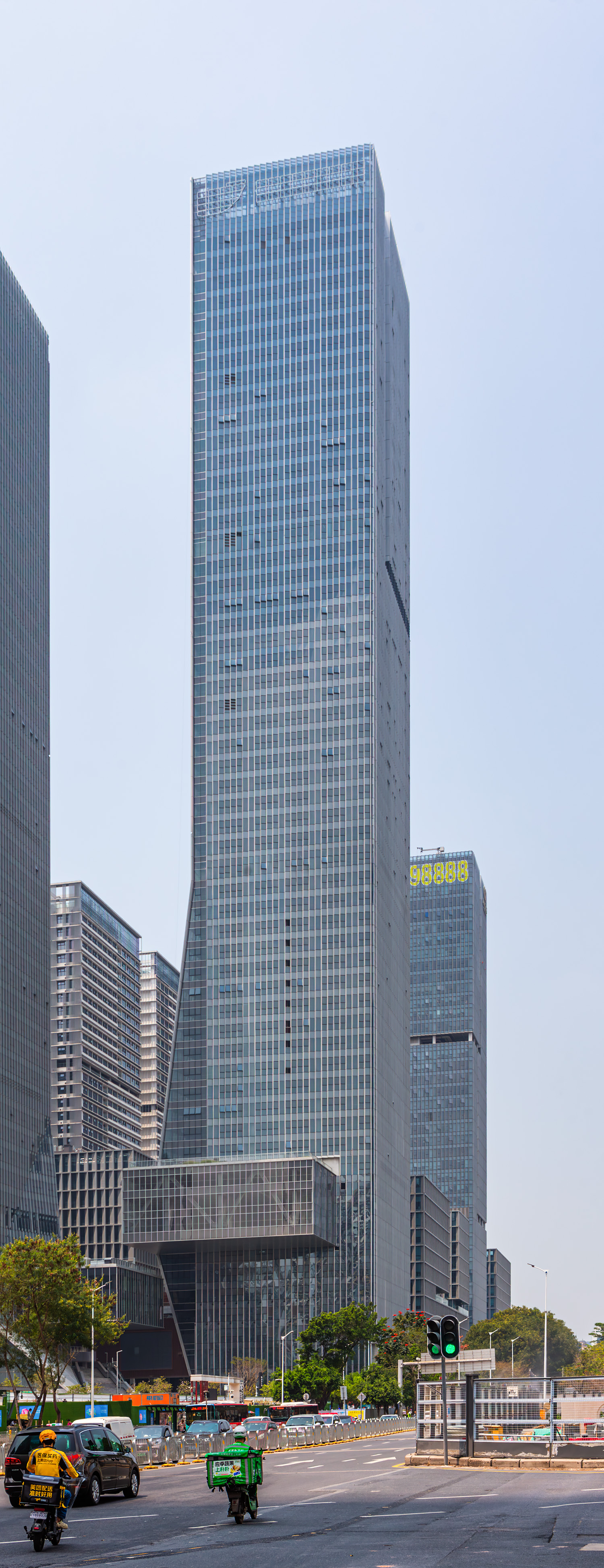 KIC Cloud City Block 6A, Shenzhen - View from the east. © Mathias Beinling