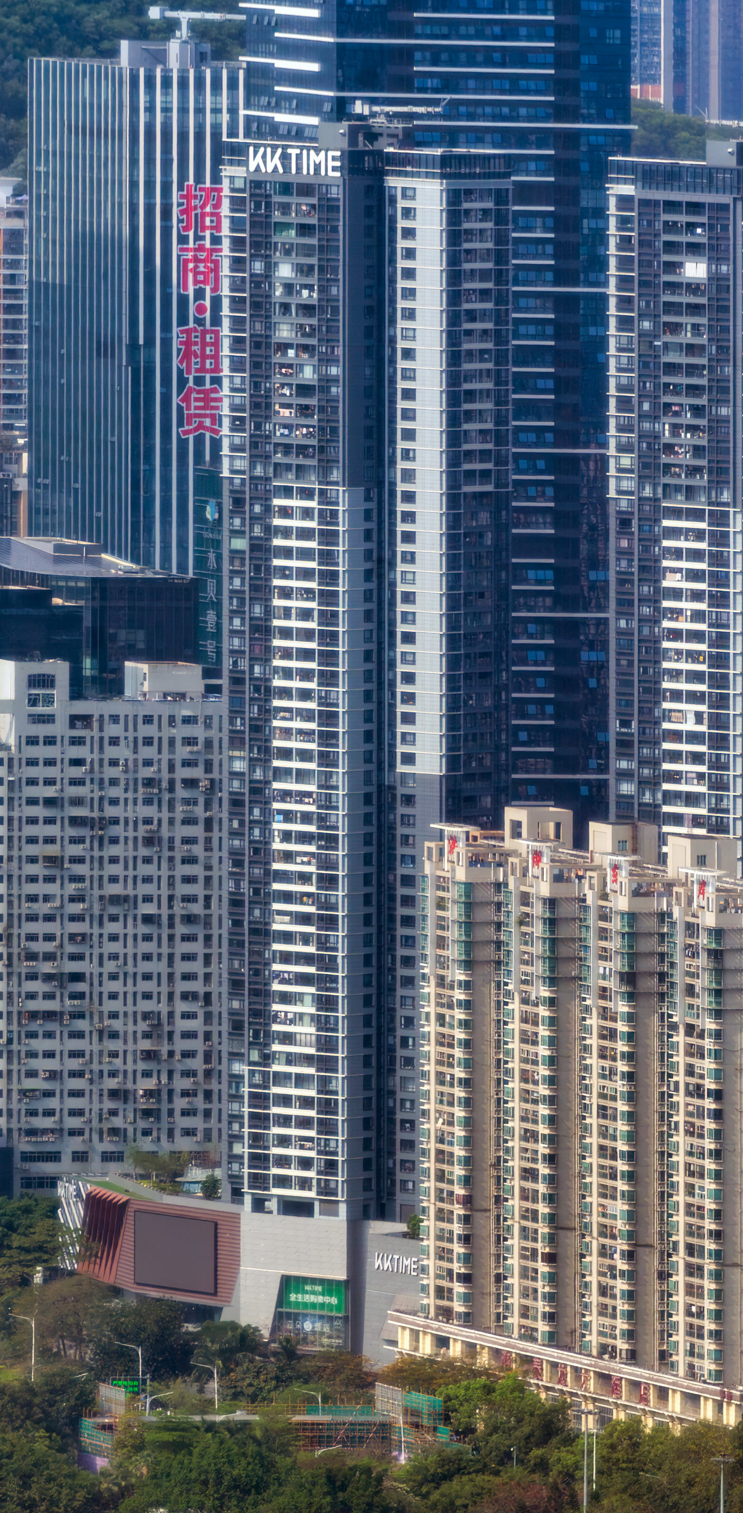 Kingkey Shuibei City Plaza Tower 2 - View from Shun Hing Square