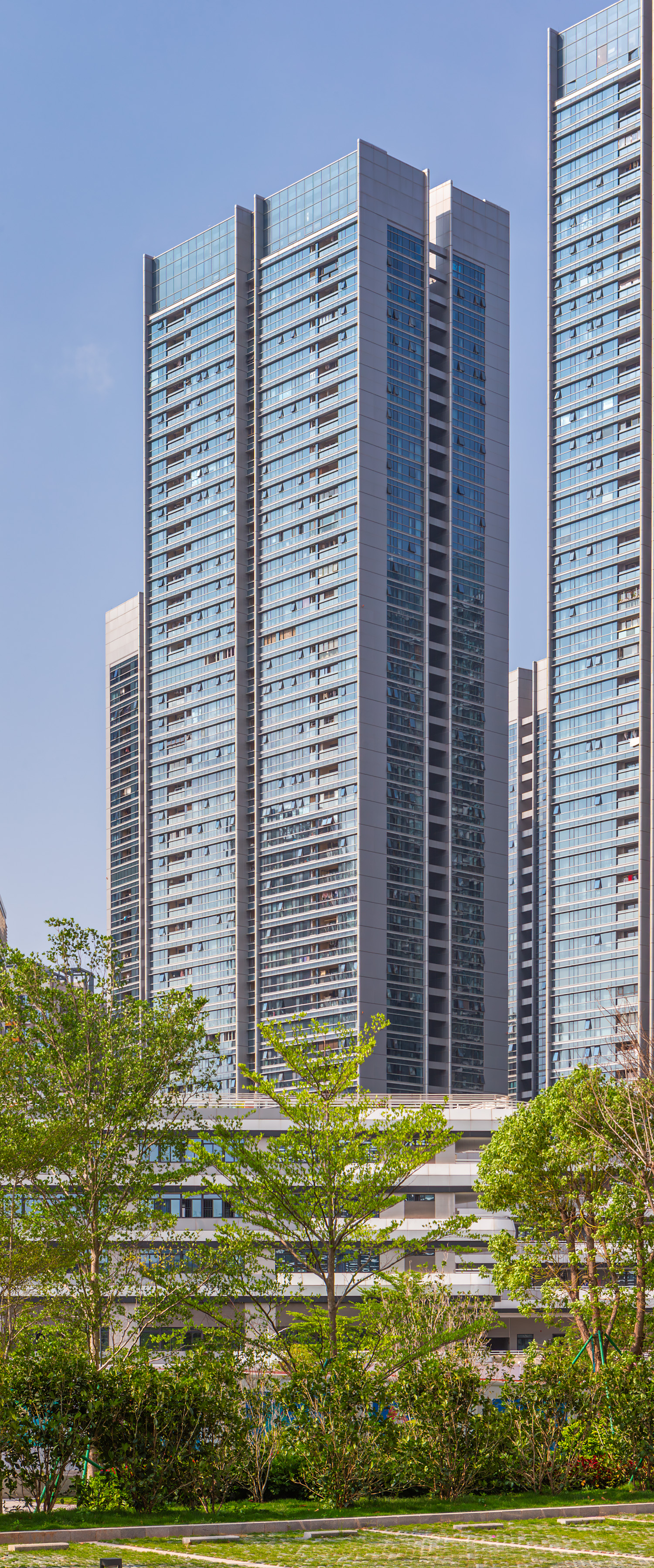 Longgang Jiuzuan Block 2B - View from the south