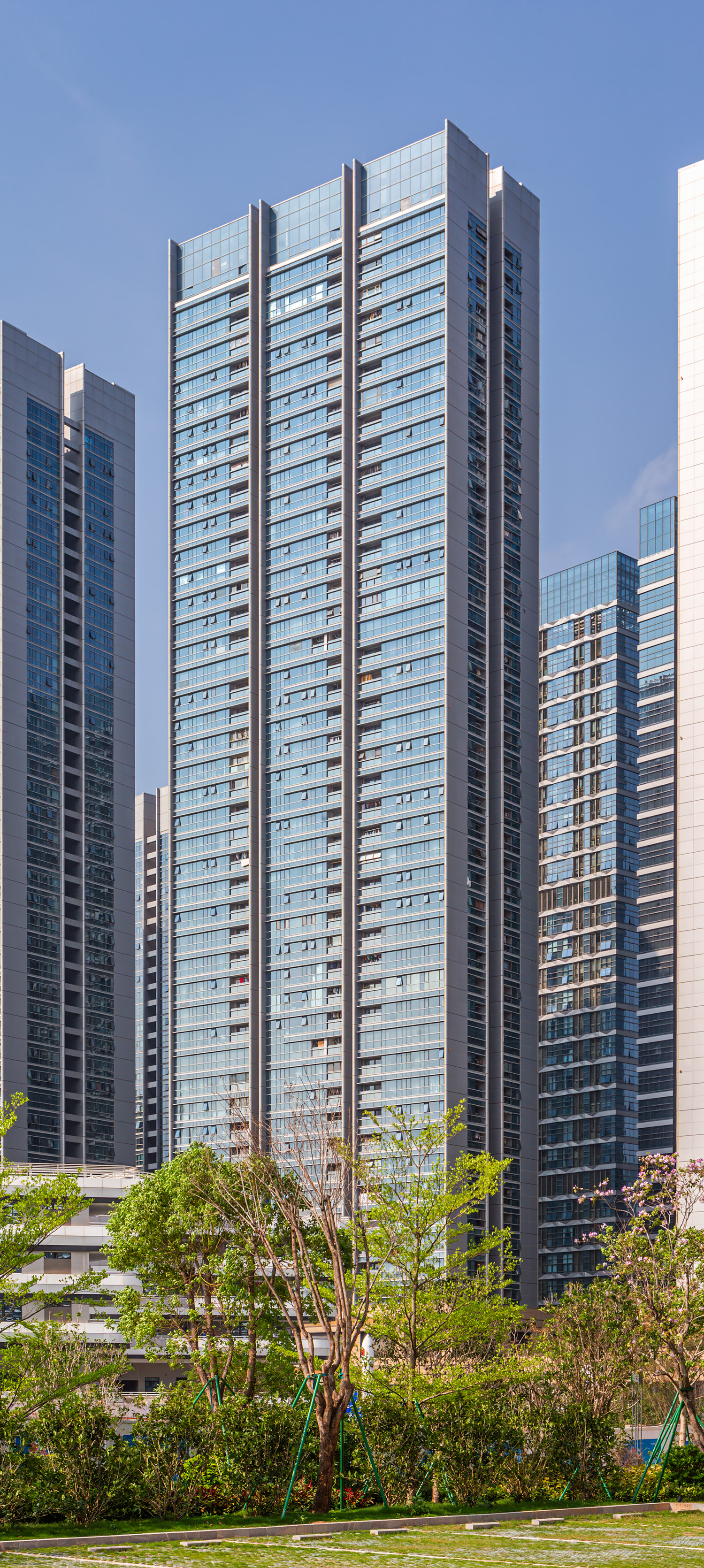 Longgang Jiuzuan Block 3A - View from the southwest