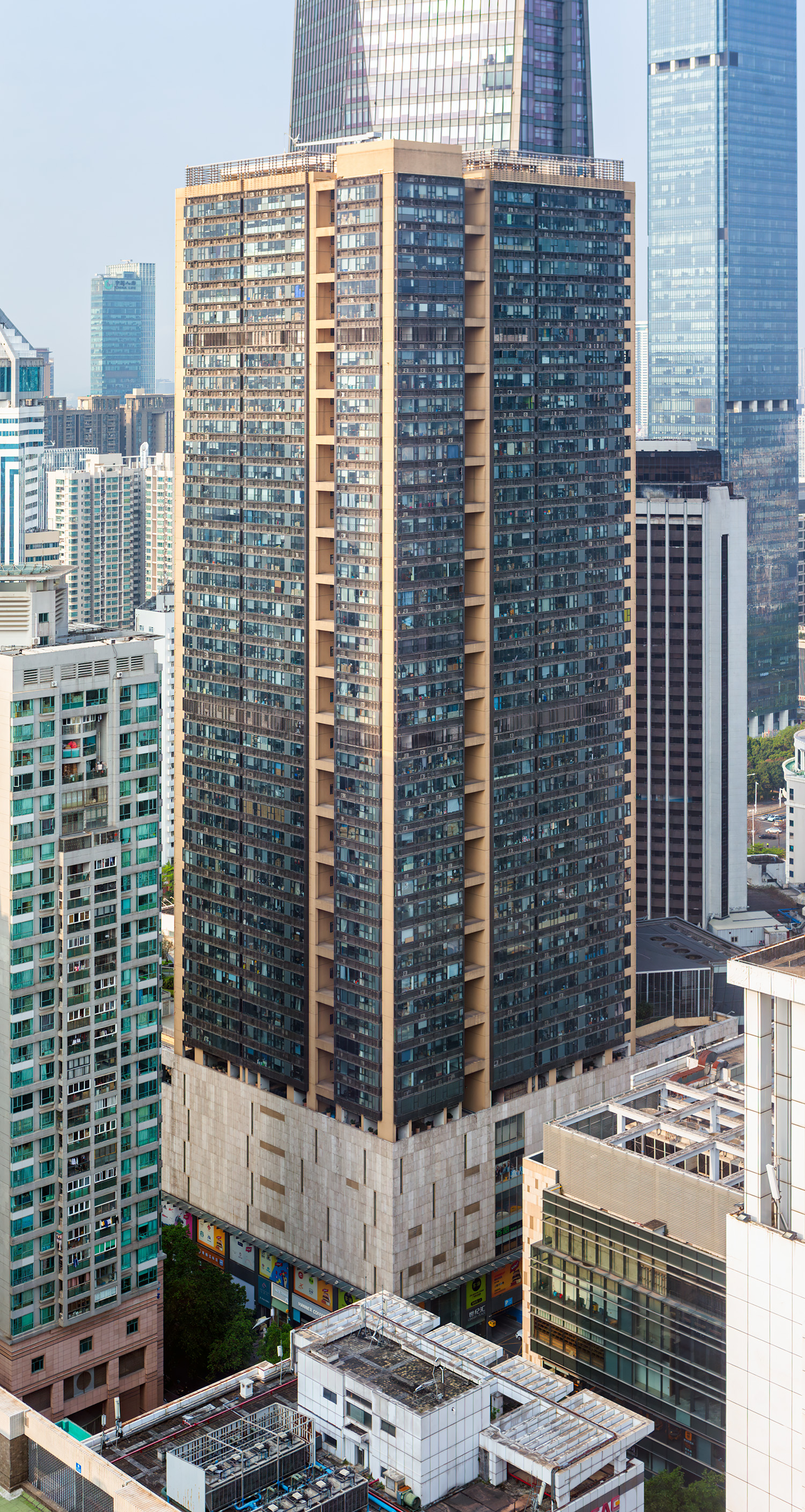Metropolis Residence A at Century Place - View from Huaqiang Plaza Hotel