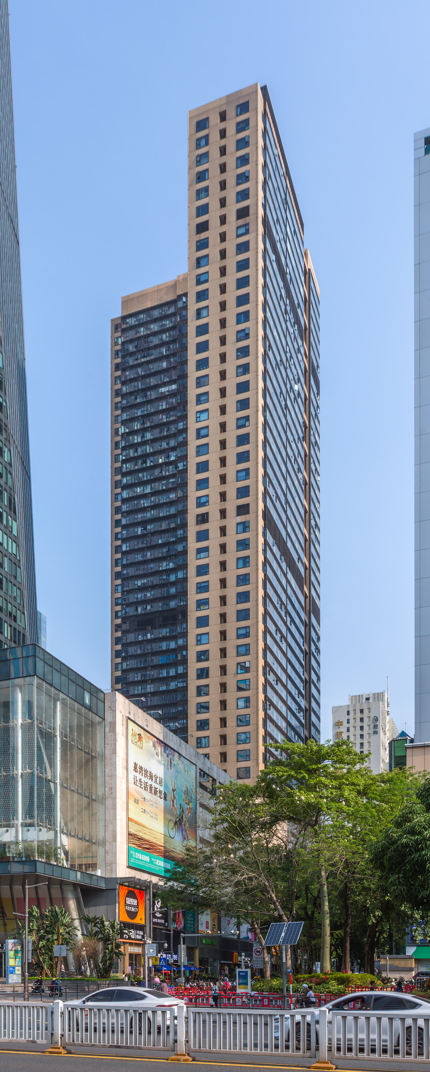 Metropolis Residence A at Century Place - View from the south