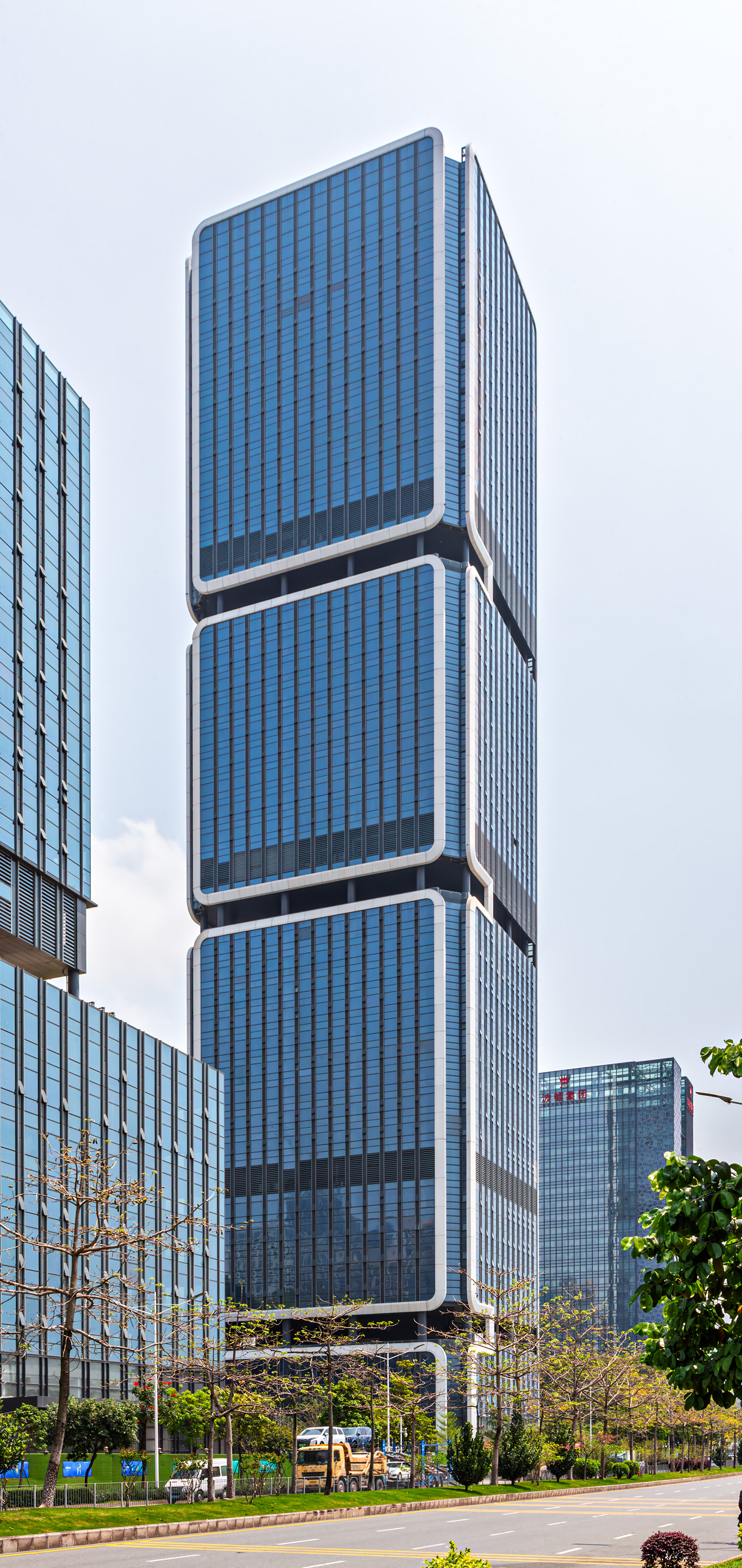 Nanshan Innovation Technology Center Tower 4, Shenzhen - View from the north. © Mathias Beinling