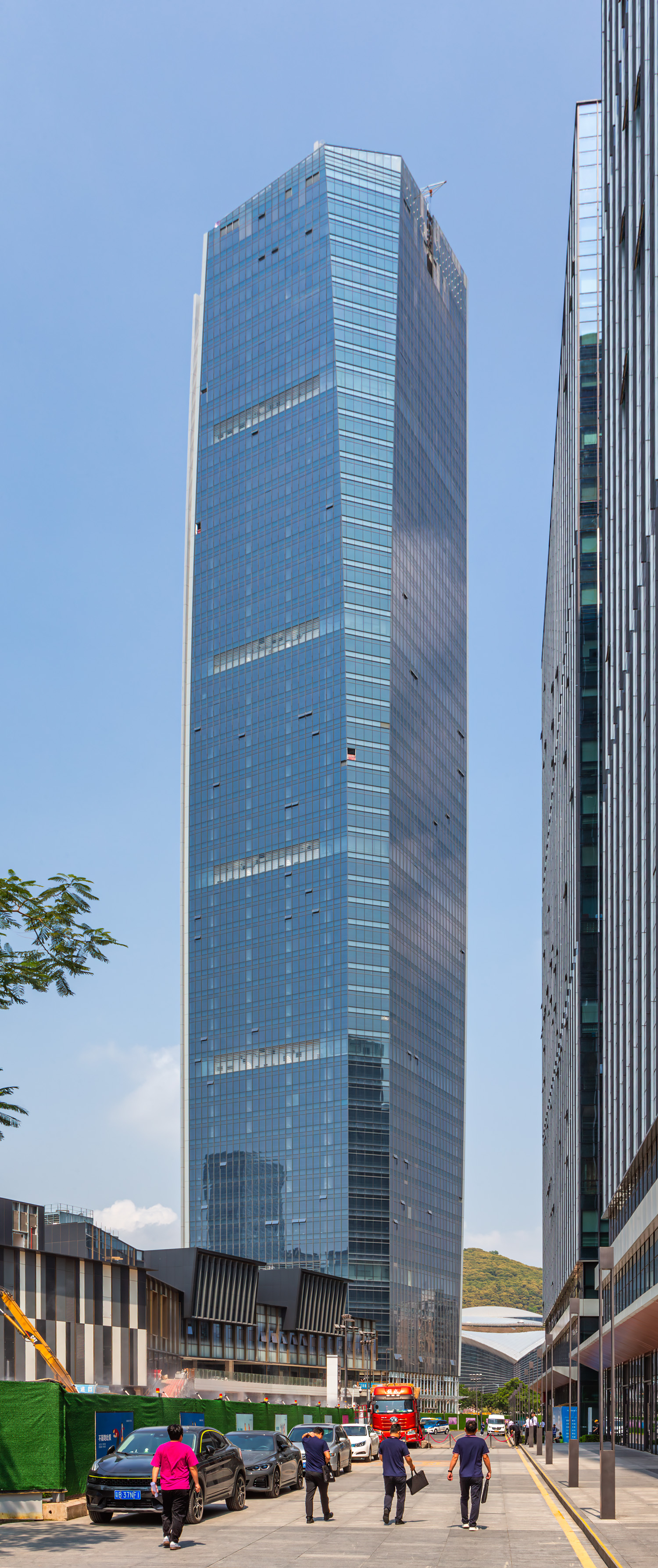 Nanshan Zhigu Tower, Shenzhen - View from the southwest. © Mathias Beinling