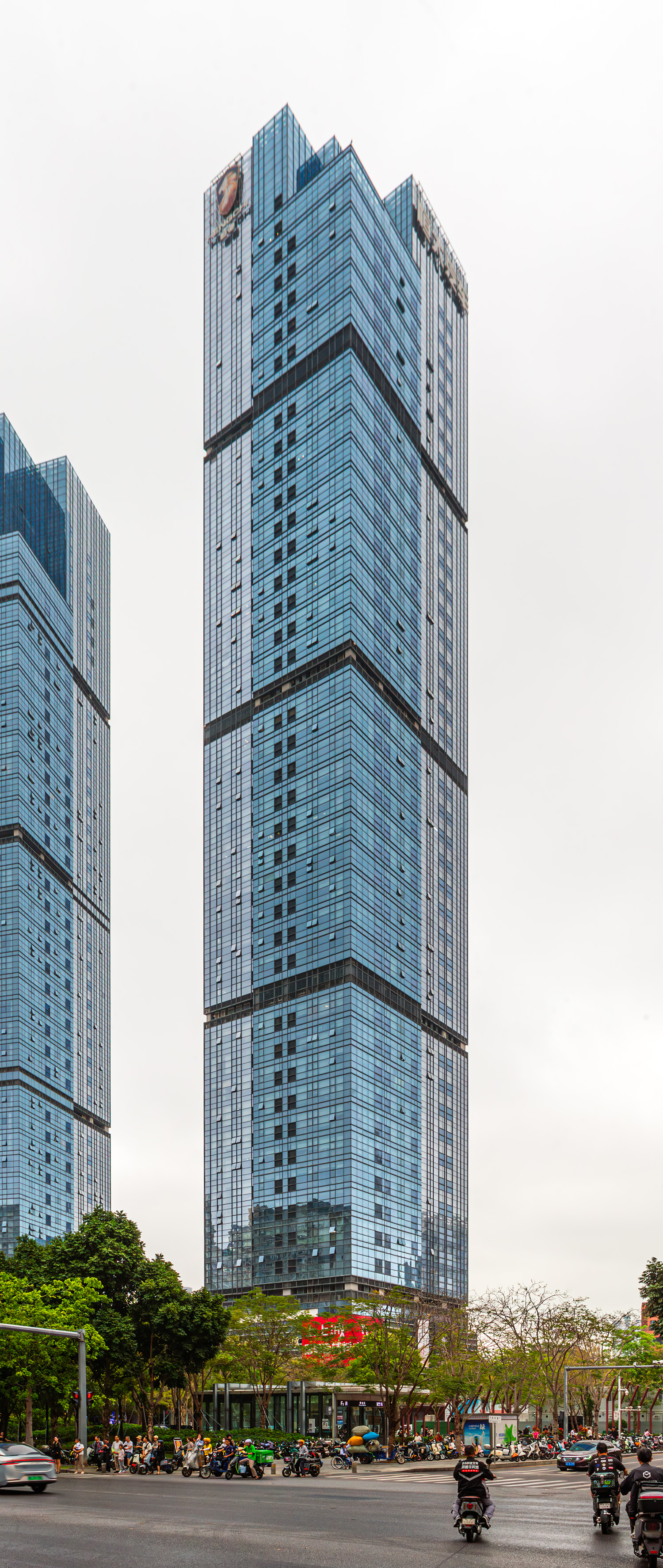 Nanyou Tower 2, Shenzhen - View from the west. © Mathias Beinling