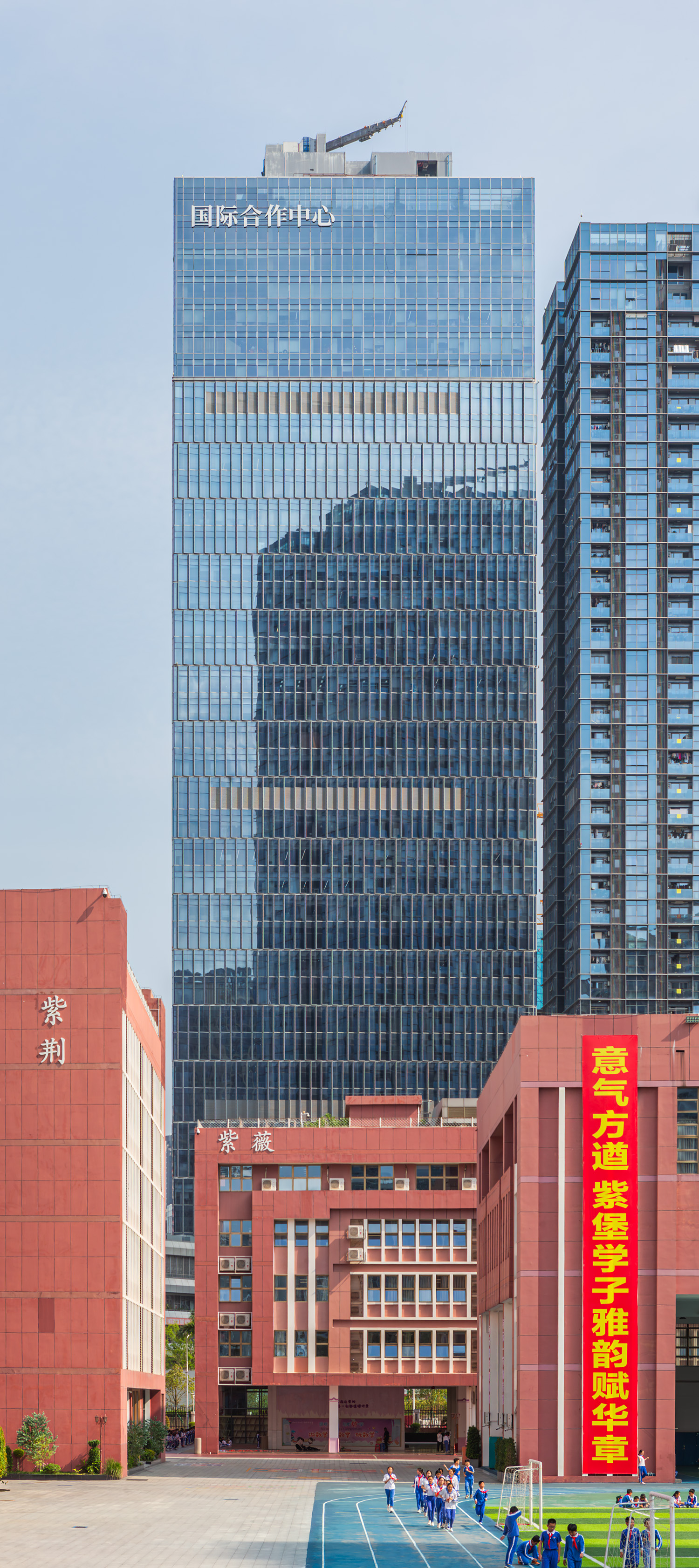 OCT Innovation Tower, Shenzhen - View from the northeast. © Mathias Beinling