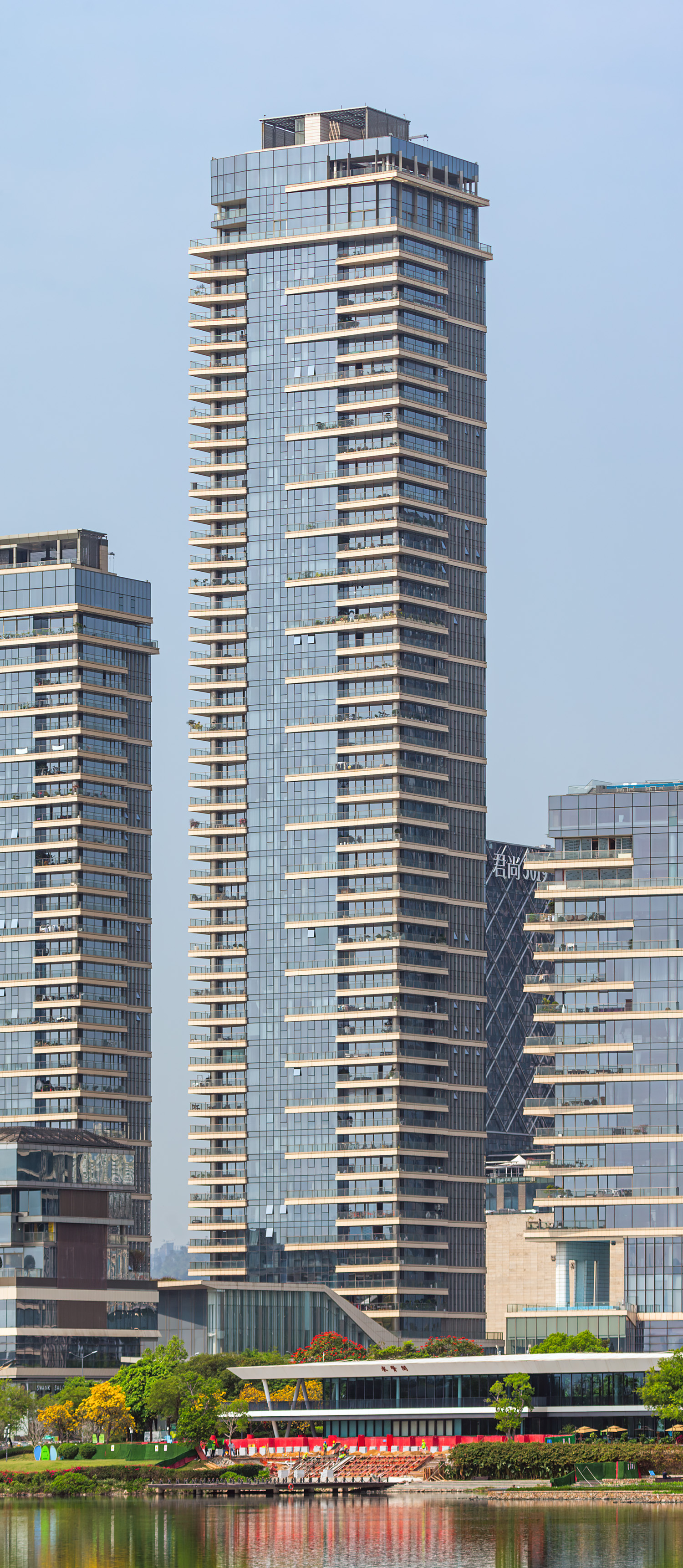 One Shenzhen Bay Tower 5 - View from the northeast