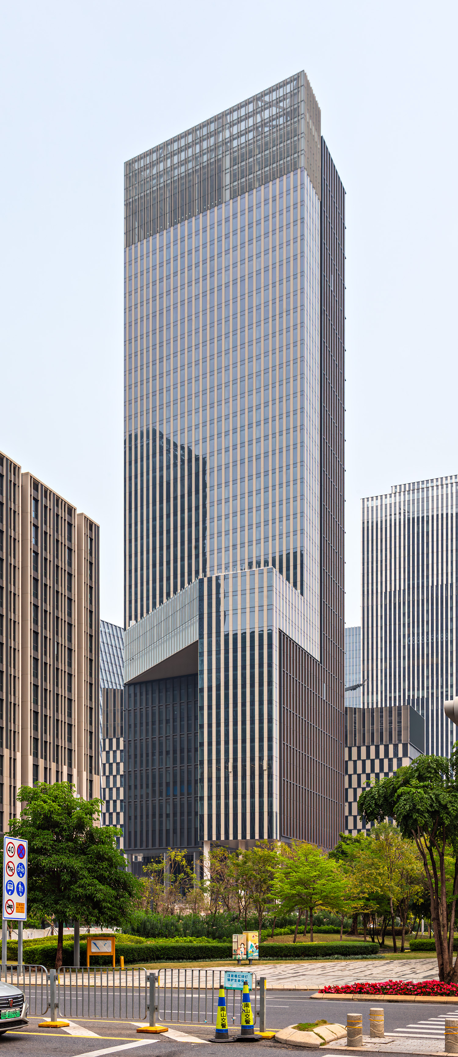 Ping An Credit Card Building, Shenzhen - View from the south. © Mathias Beinling