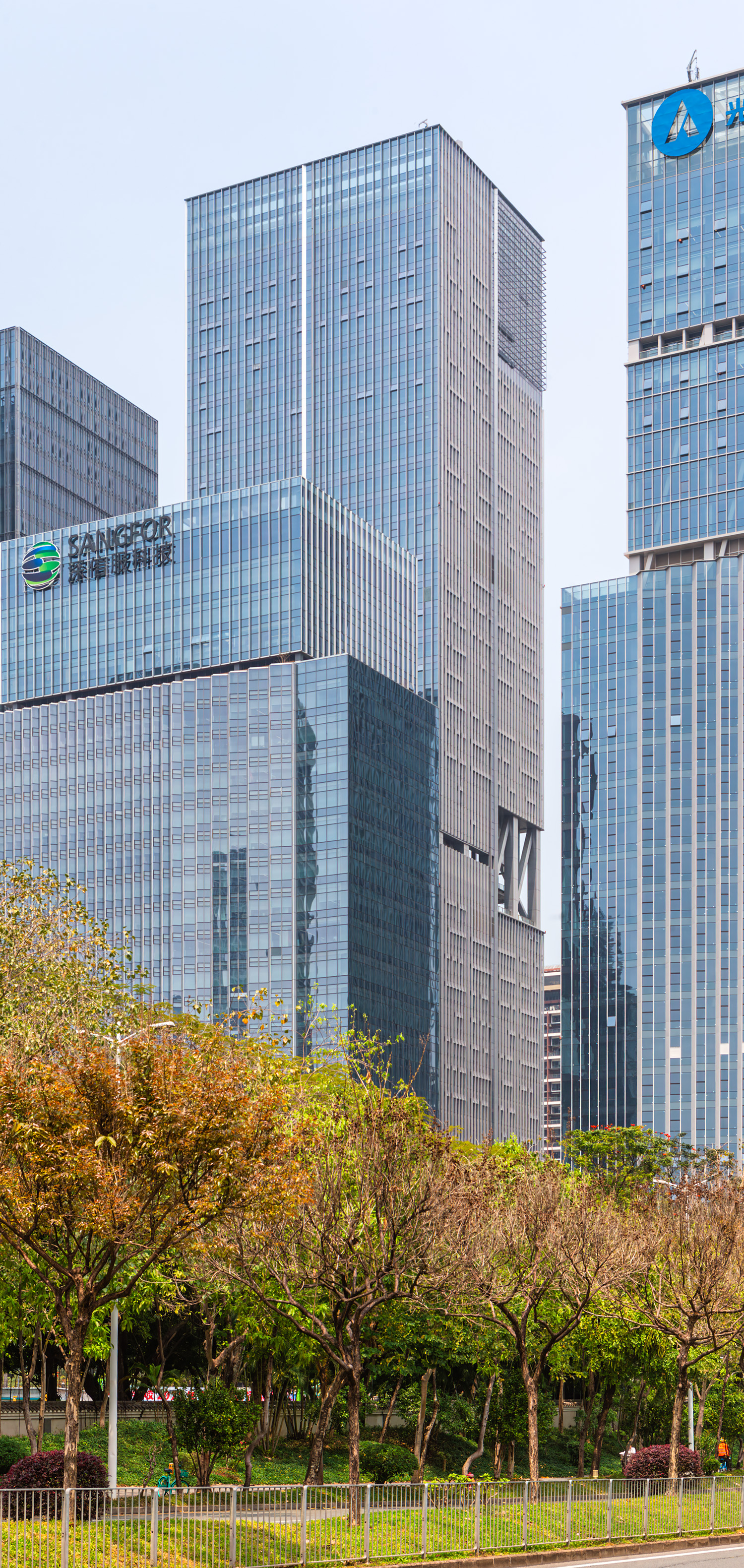 Shenzhen Aerospace Industry Technology Institute, Shenzhen - View from the southeast. © Mathias Beinling