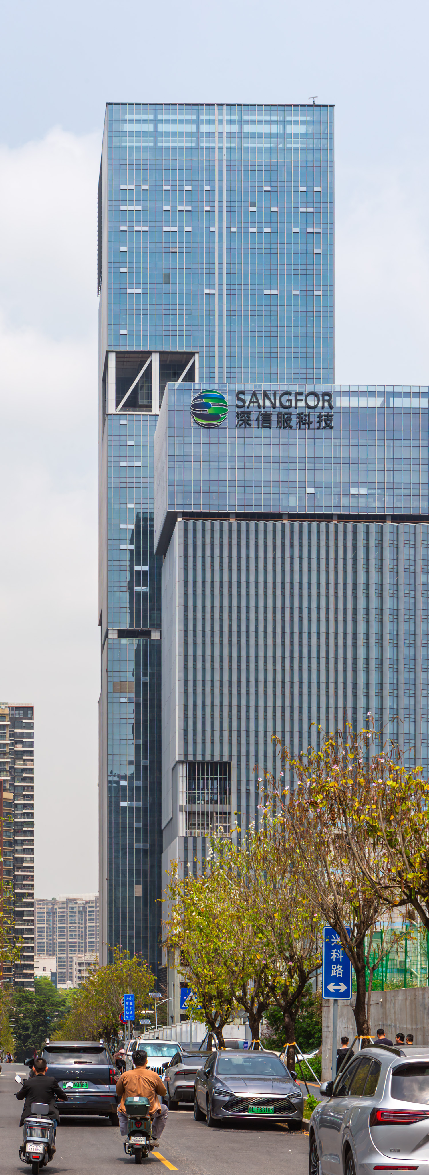 Shenzhen Aerospace Industry Technology Institute, Shenzhen - View from the south. © Mathias Beinling