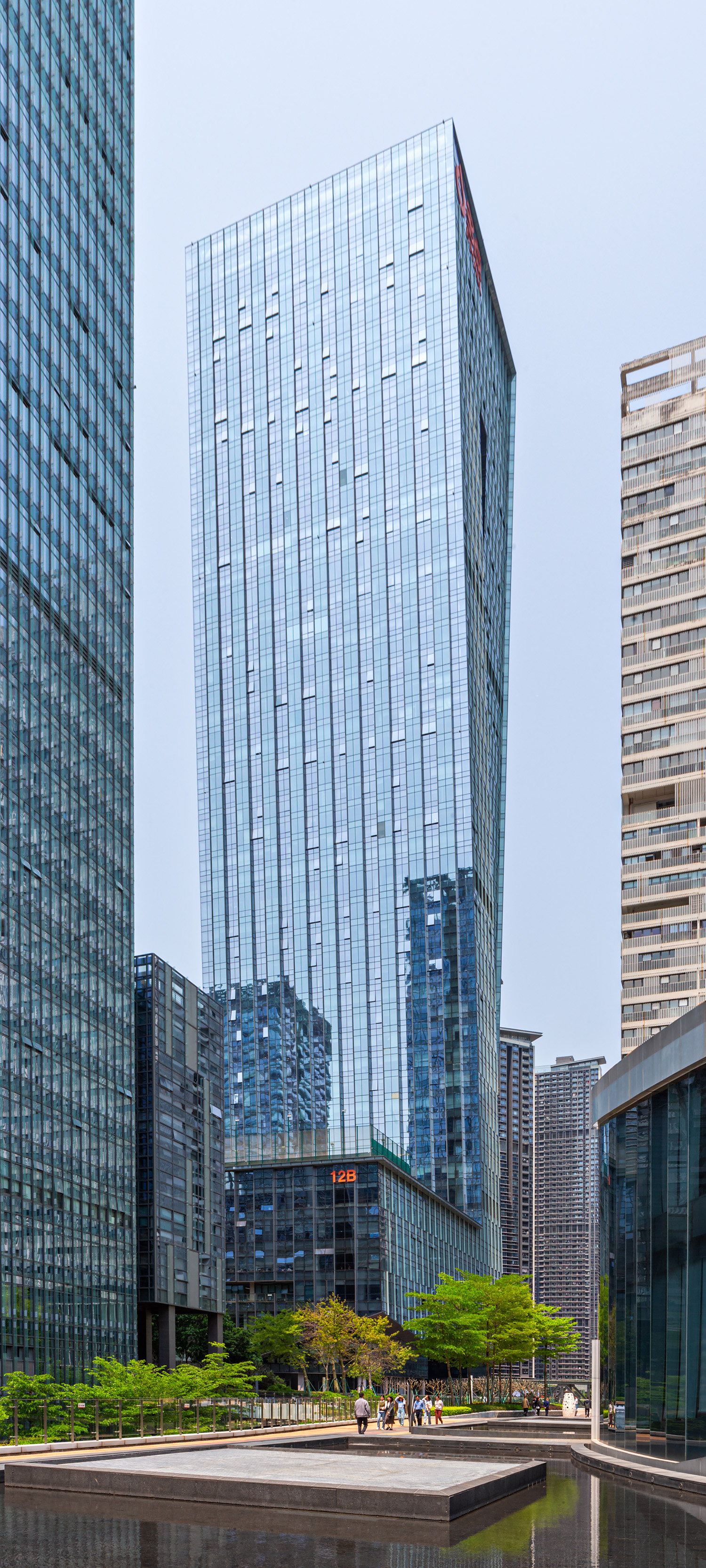 Shenzhen Bay Ecocity B-Tech Tower 2 - View from the south