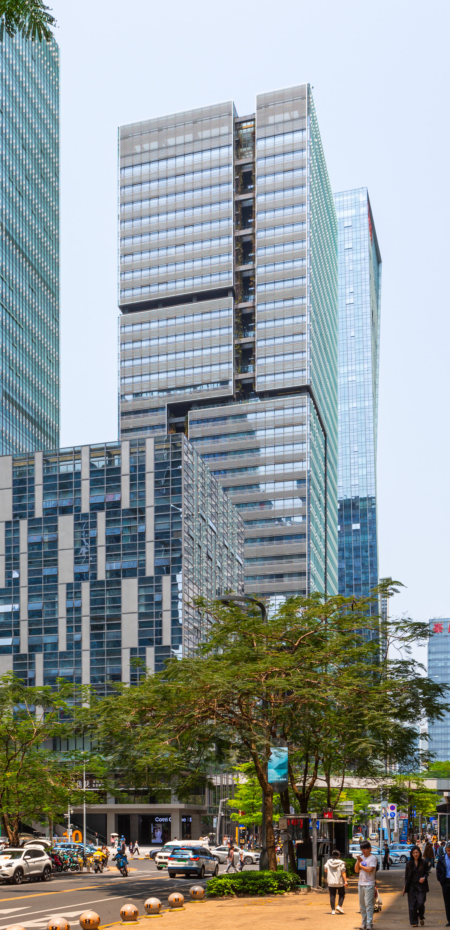 Shenzhen Bay Ecocity B-Tech Tower 4 - View from the south
