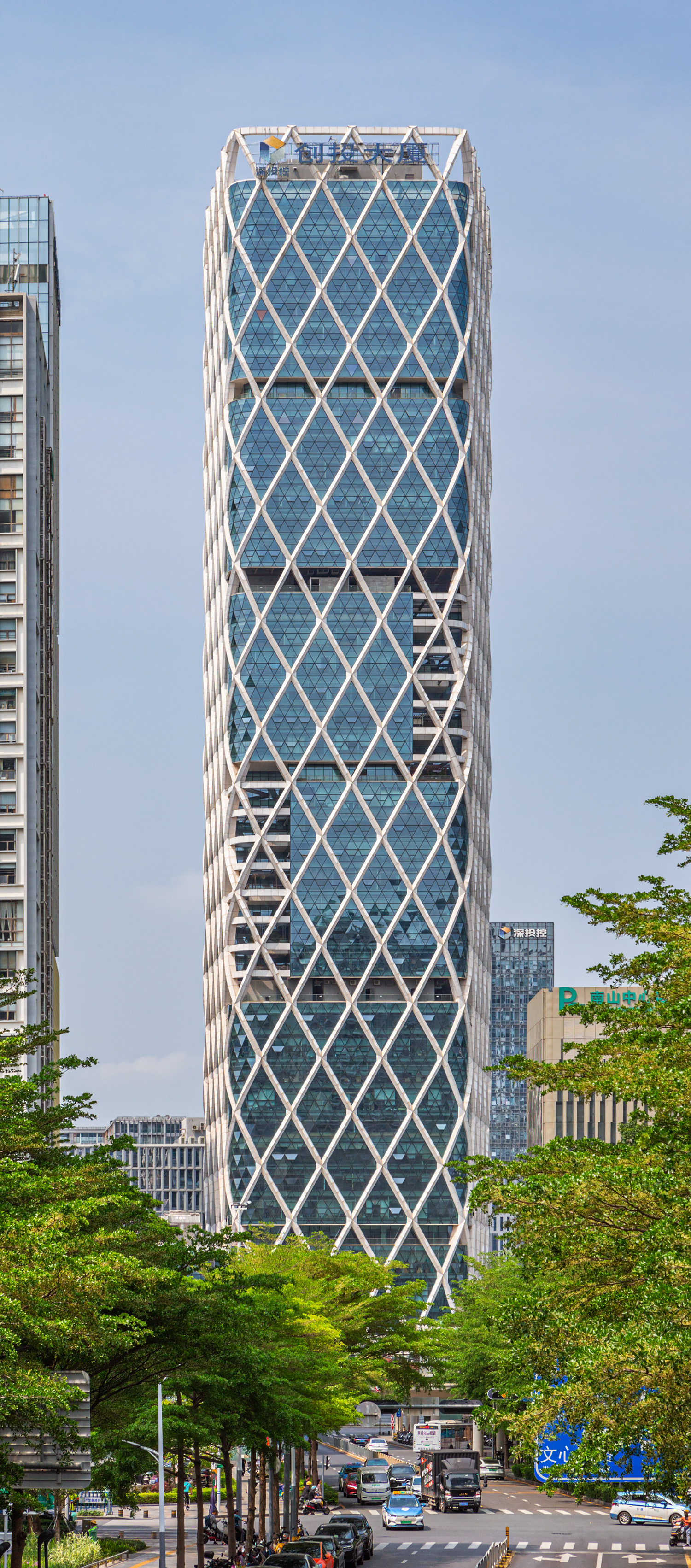 Shenzhen Venture Capital Private Enterprise Tower - View from the south