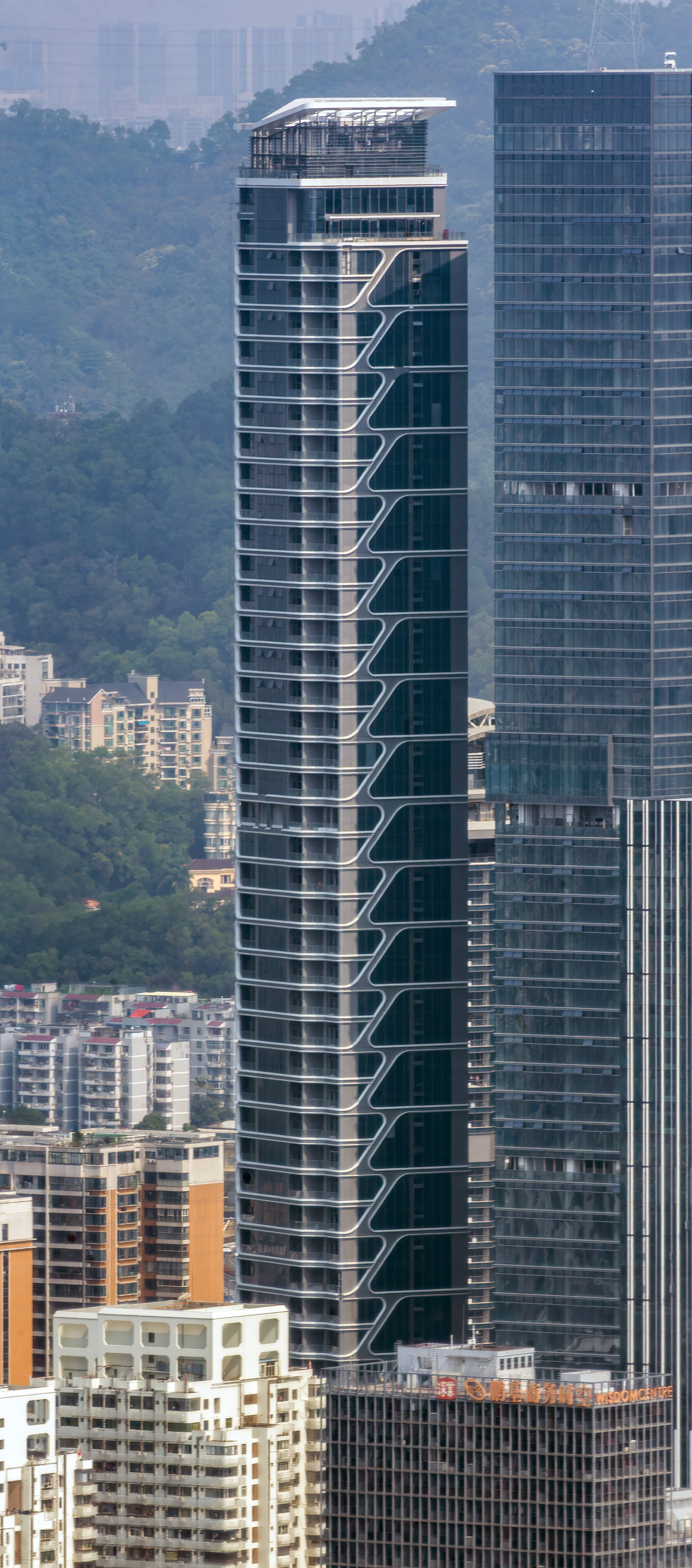 Shimao international Exhibition Center Tower C, Shenzhen - View from Shun Hing Square. © Mathias Beinling