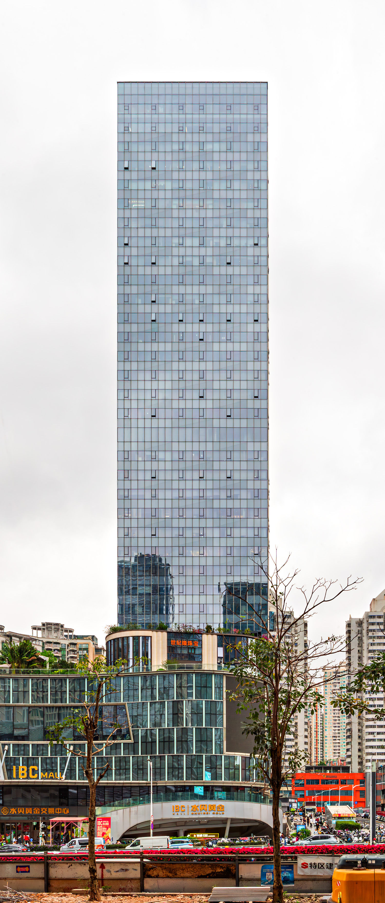 Shuibei Jewelry Headquarters Tower B - View from the south