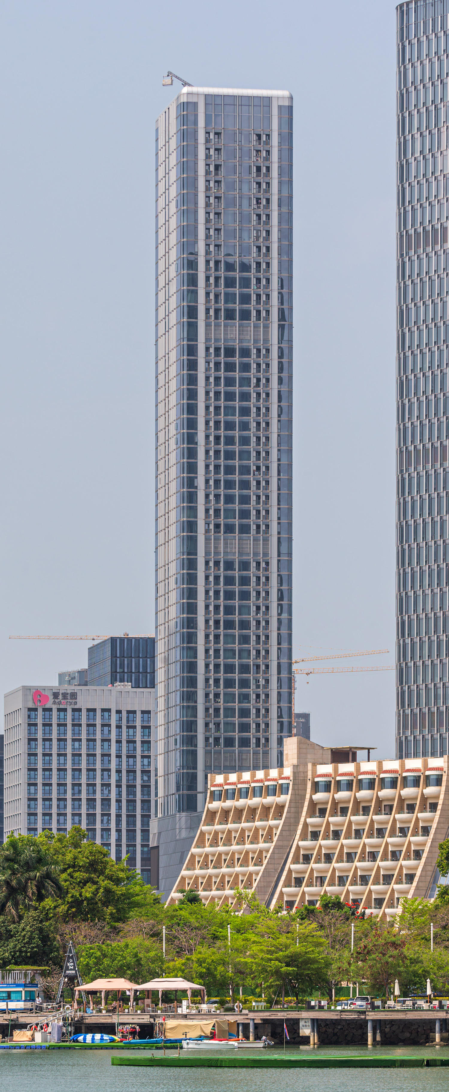 Taiziwan Hongxi Building - View from the northeast