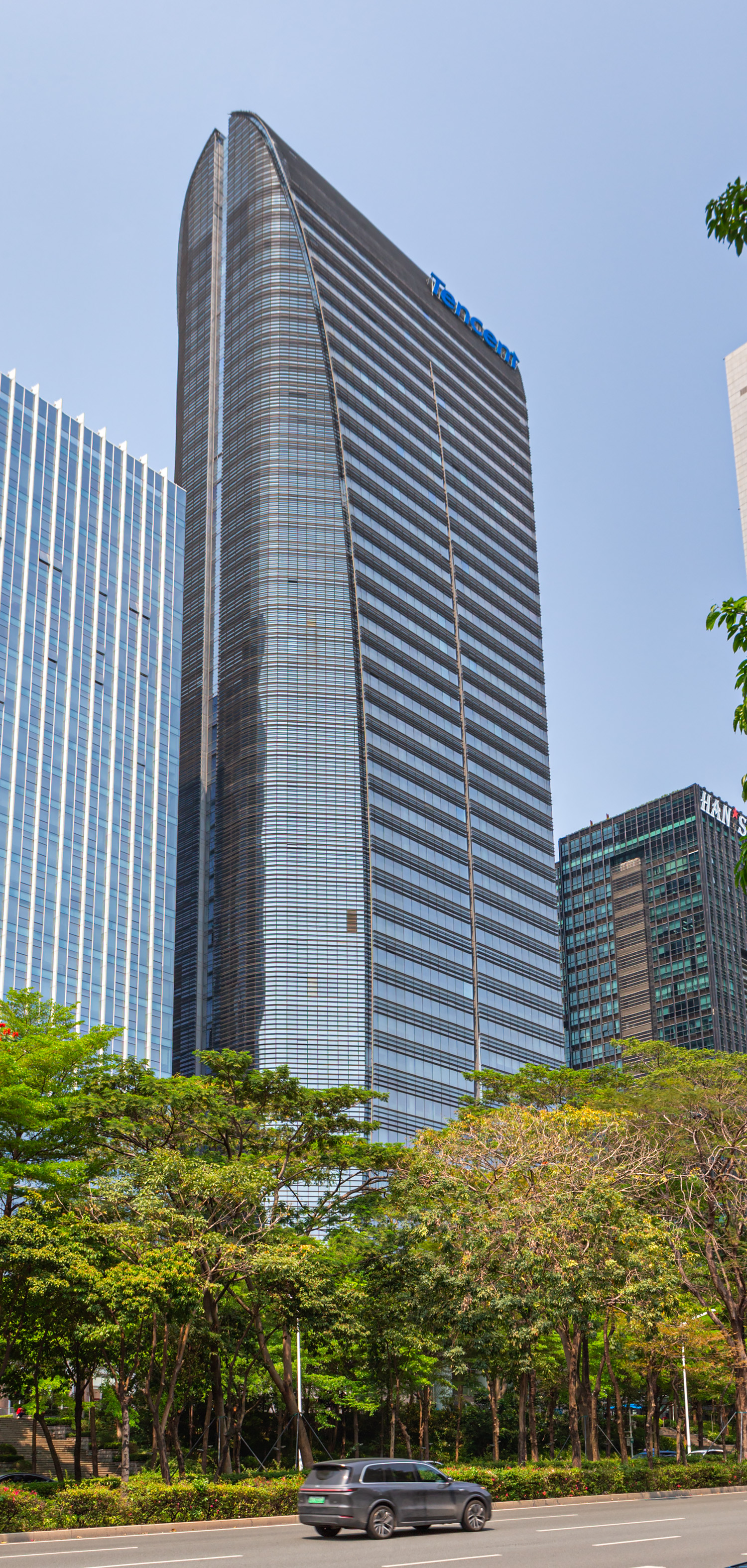 Tencent Tower - View from the southwest