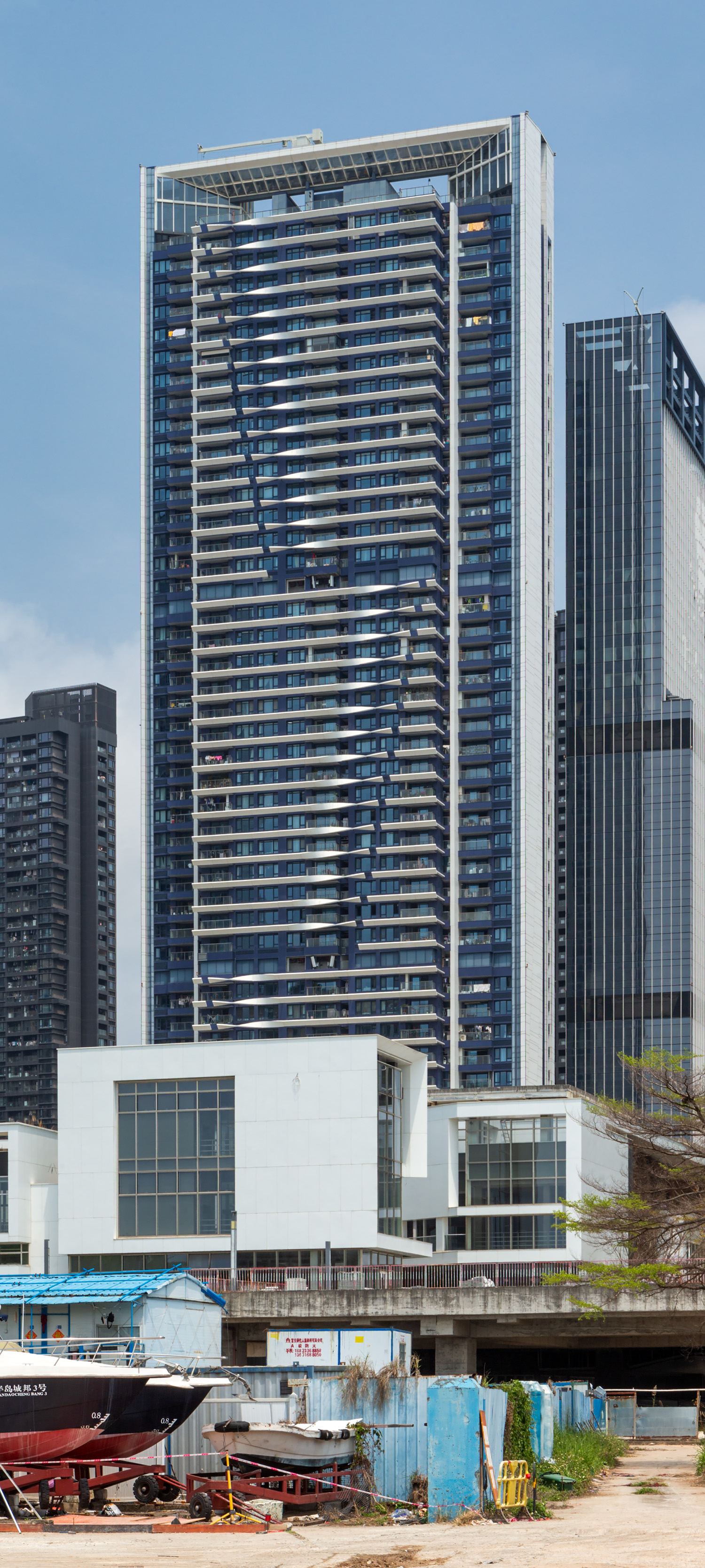 The Peninsula Phase 4 Tower B - View from the south